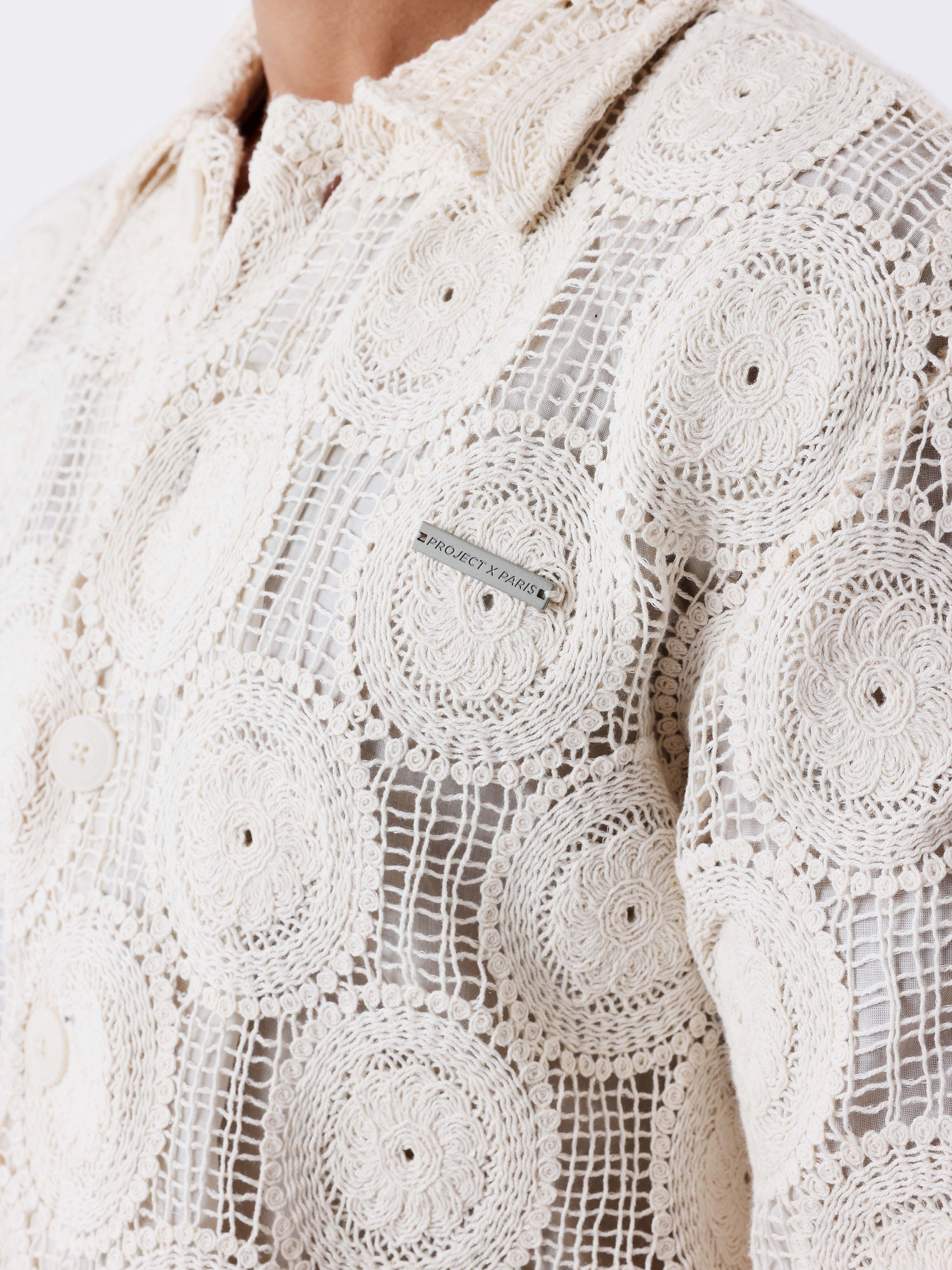 Chemise Kalash x PXP Ă patchwork de broderie - Image 4