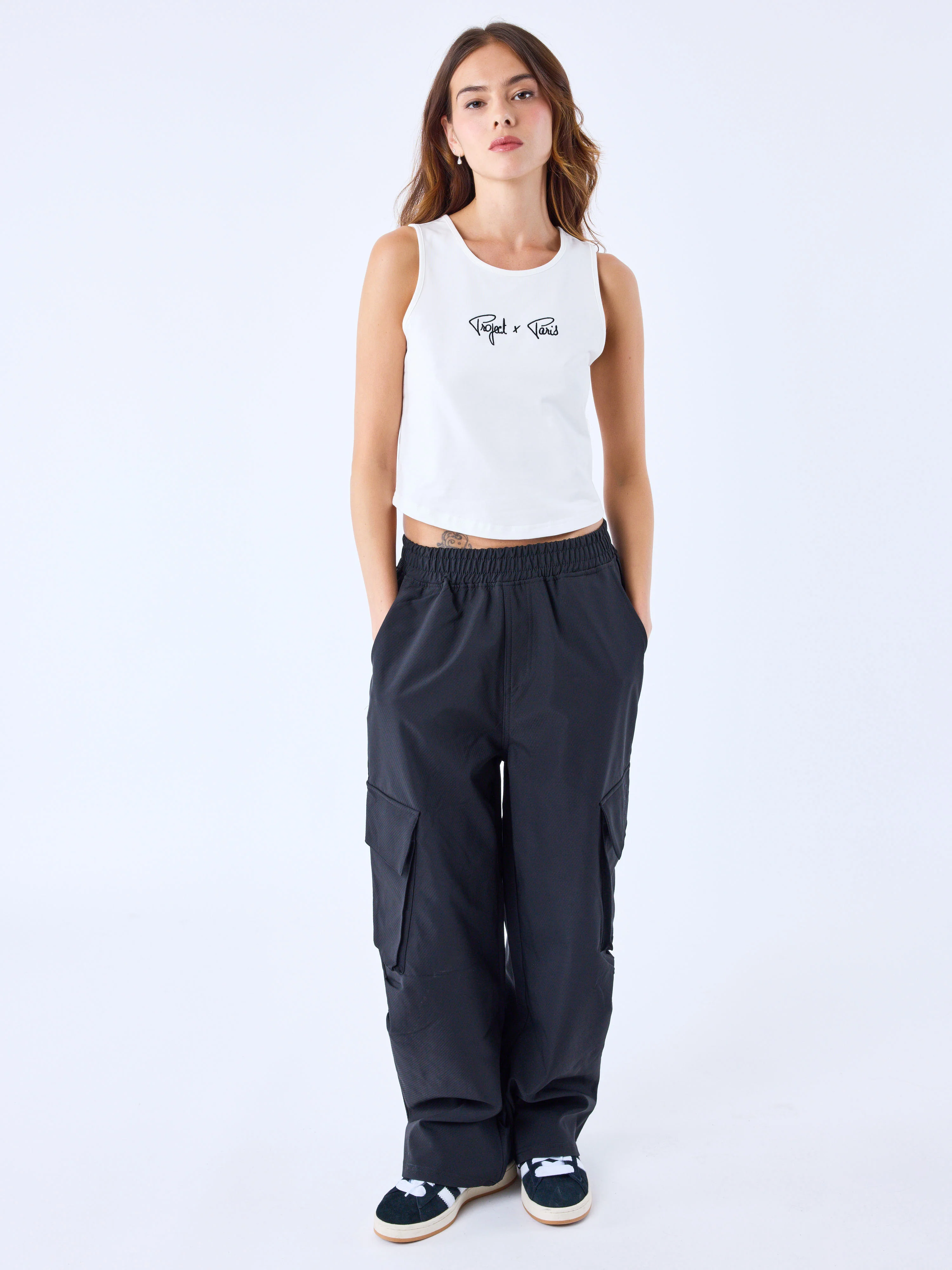 Crop top débardeur Signature - Image 3