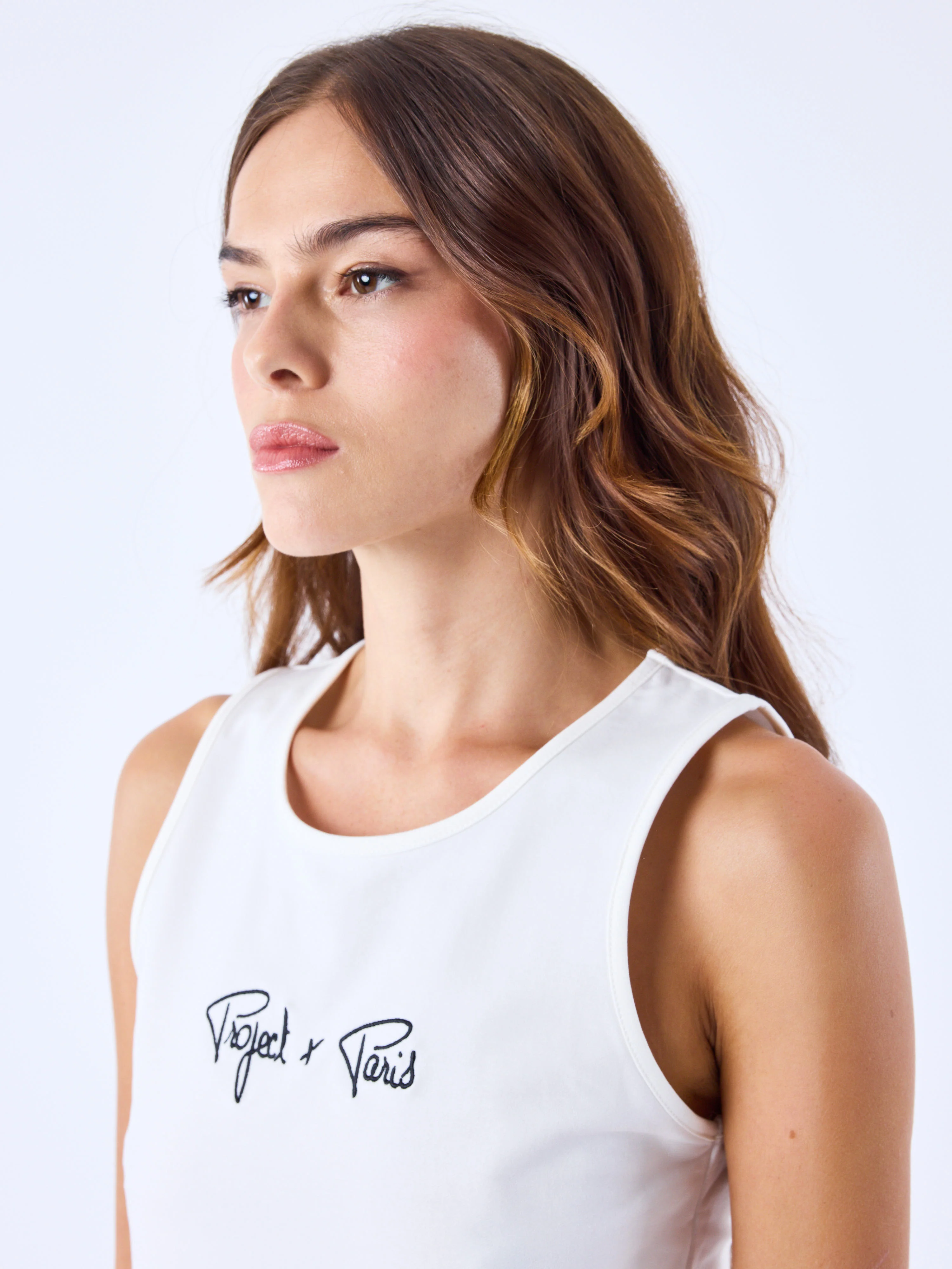 Crop top débardeur Signature - Image 4
