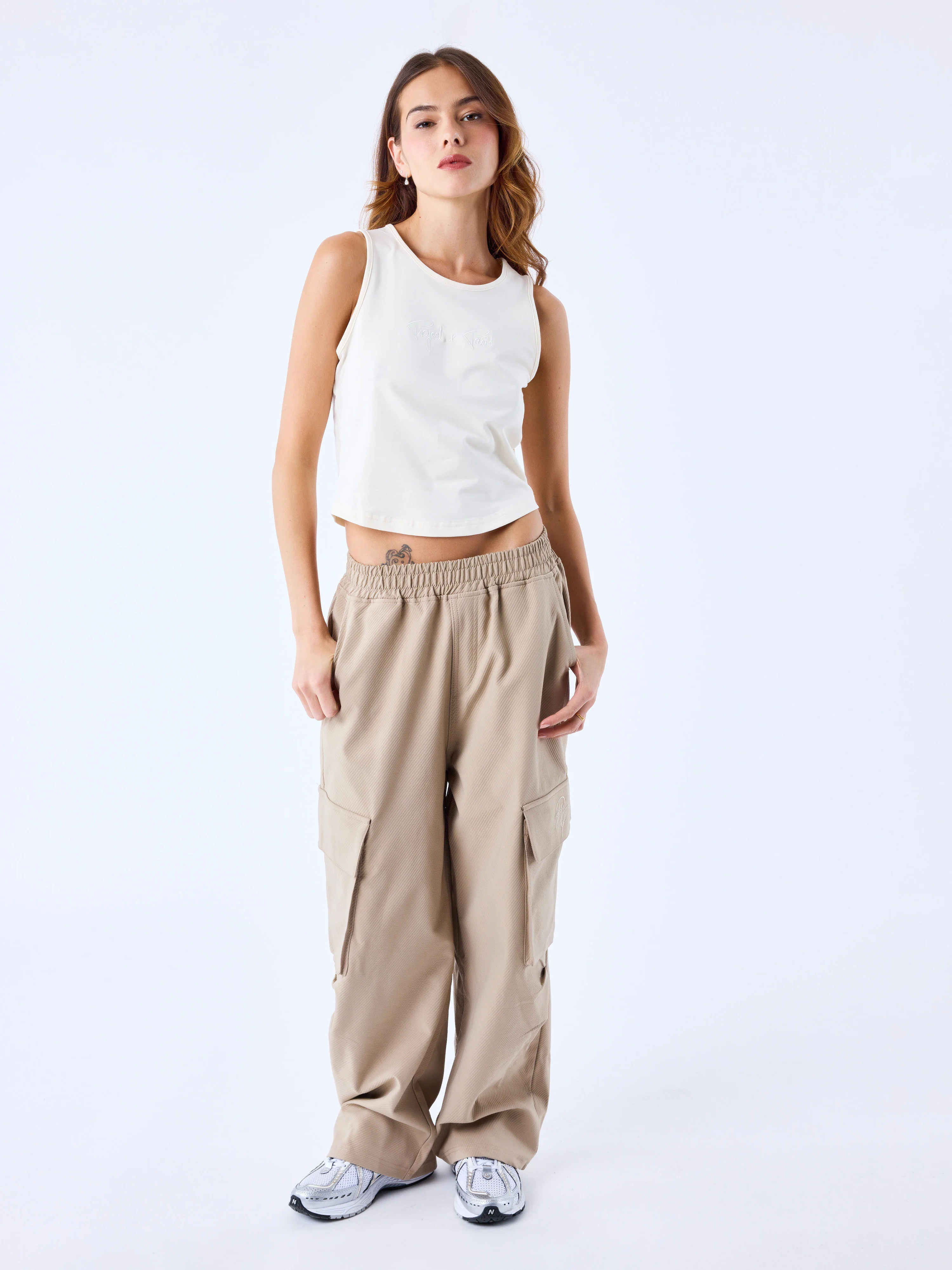 Crop top débardeur Signature - Image 3