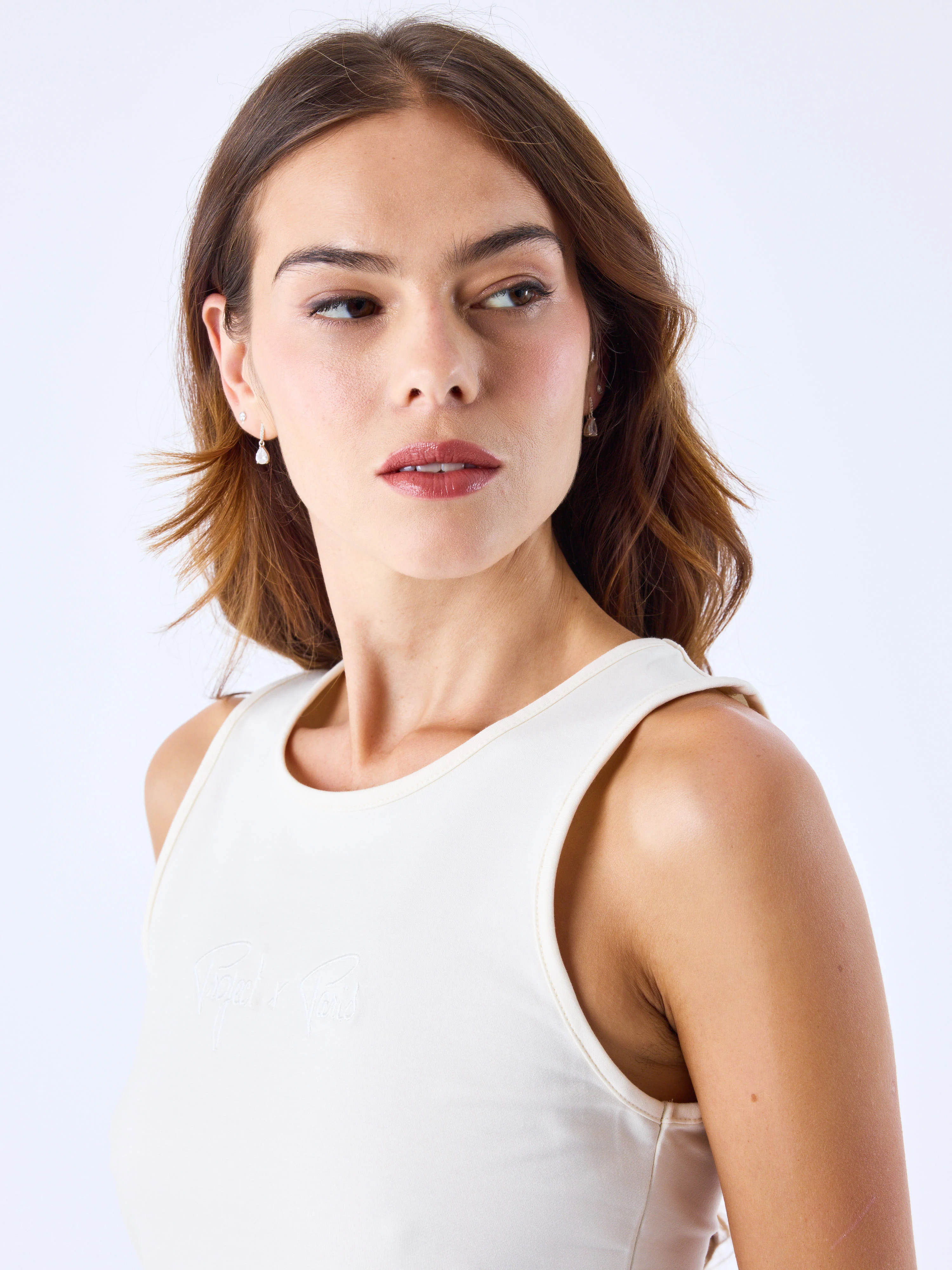 Crop top débardeur Signature - Image 4