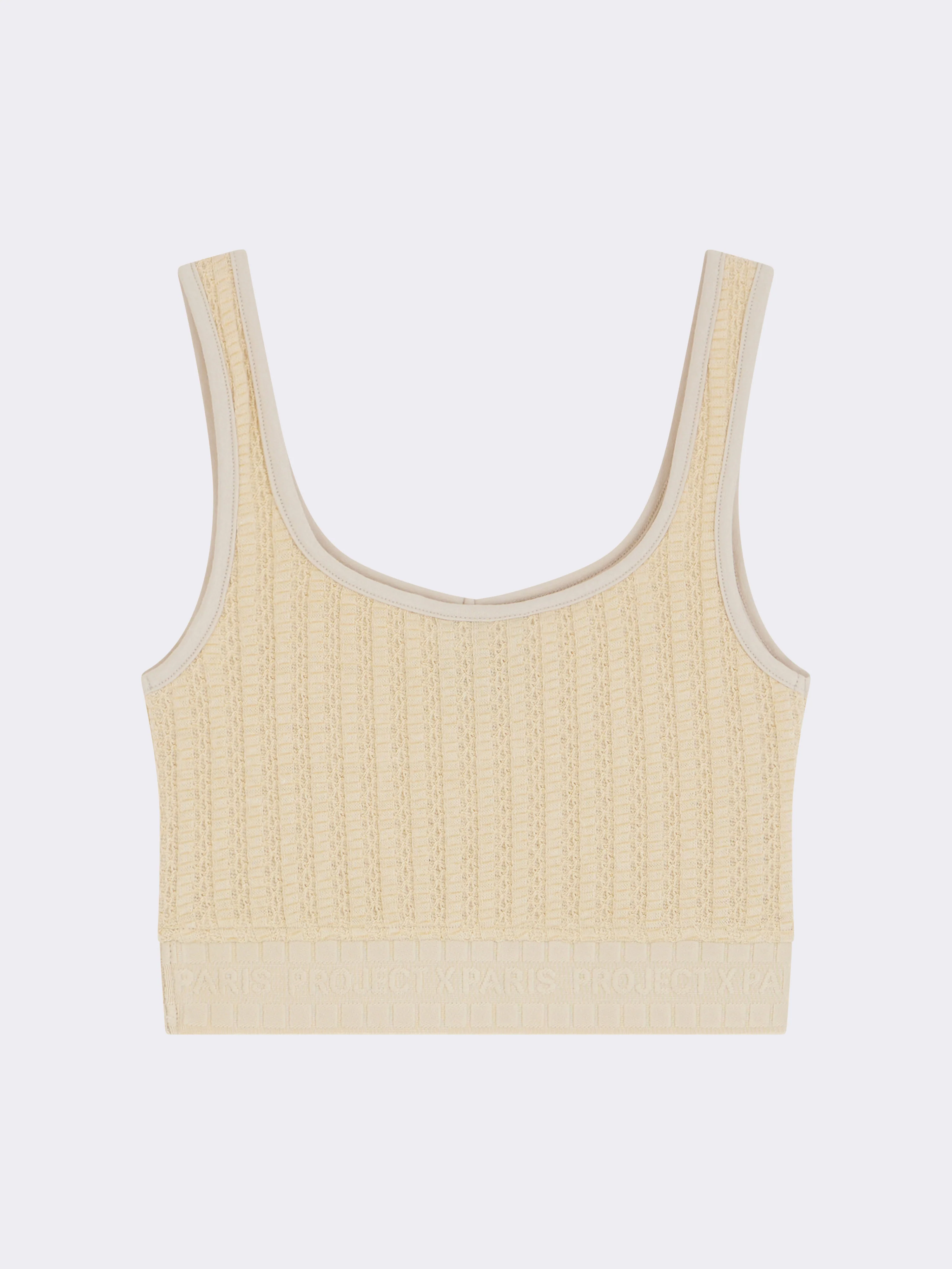 Crop top en maille - Image 7