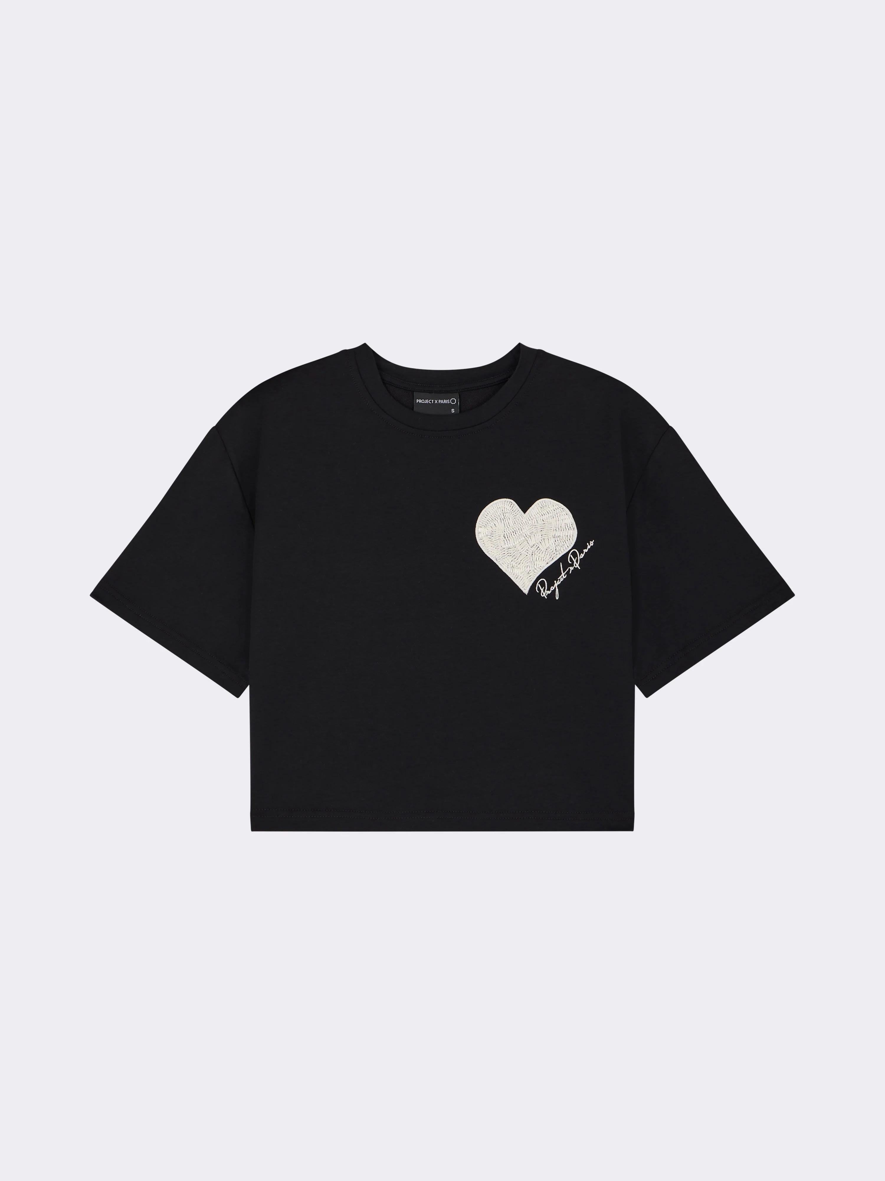 Crop top tee wicker heart - Image 6