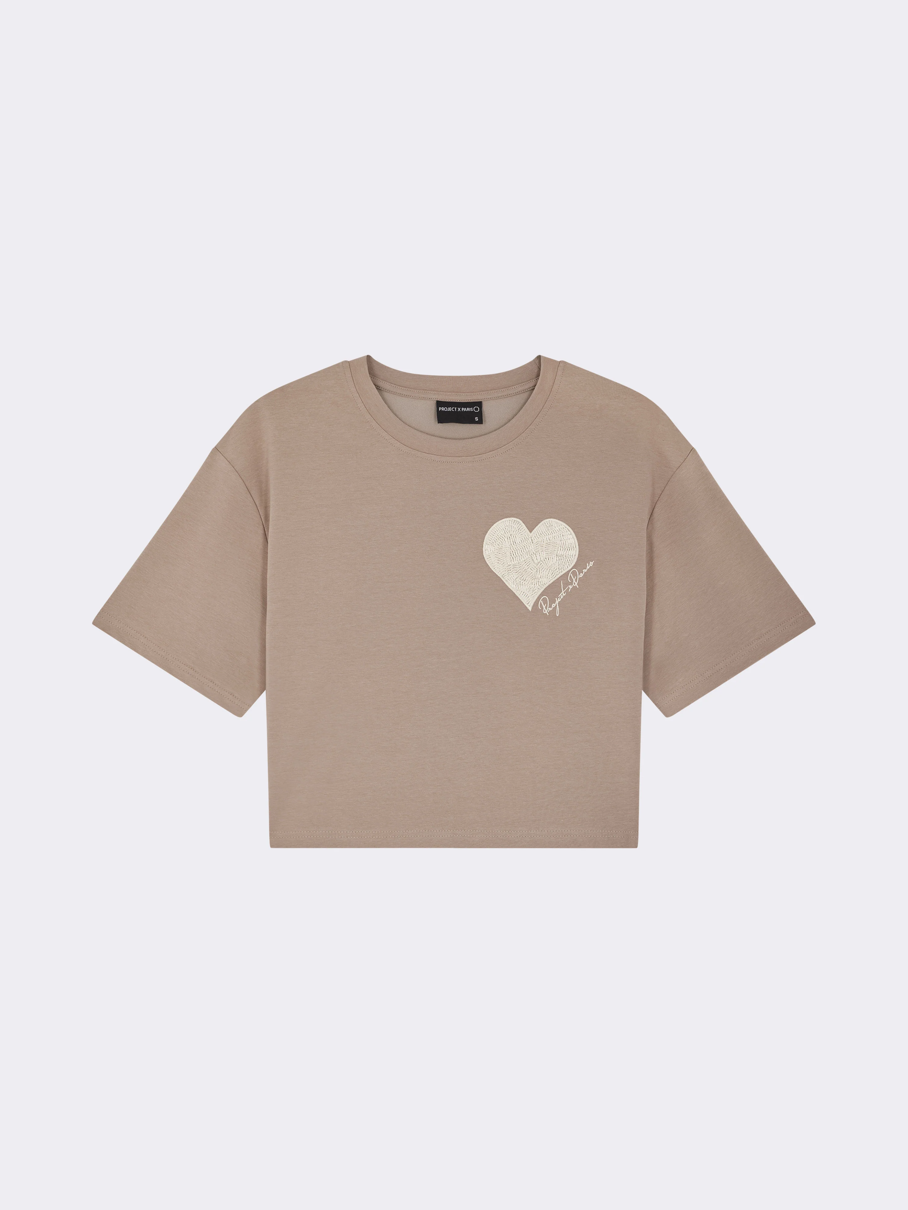 Crop top tee wicker heart - Image 6