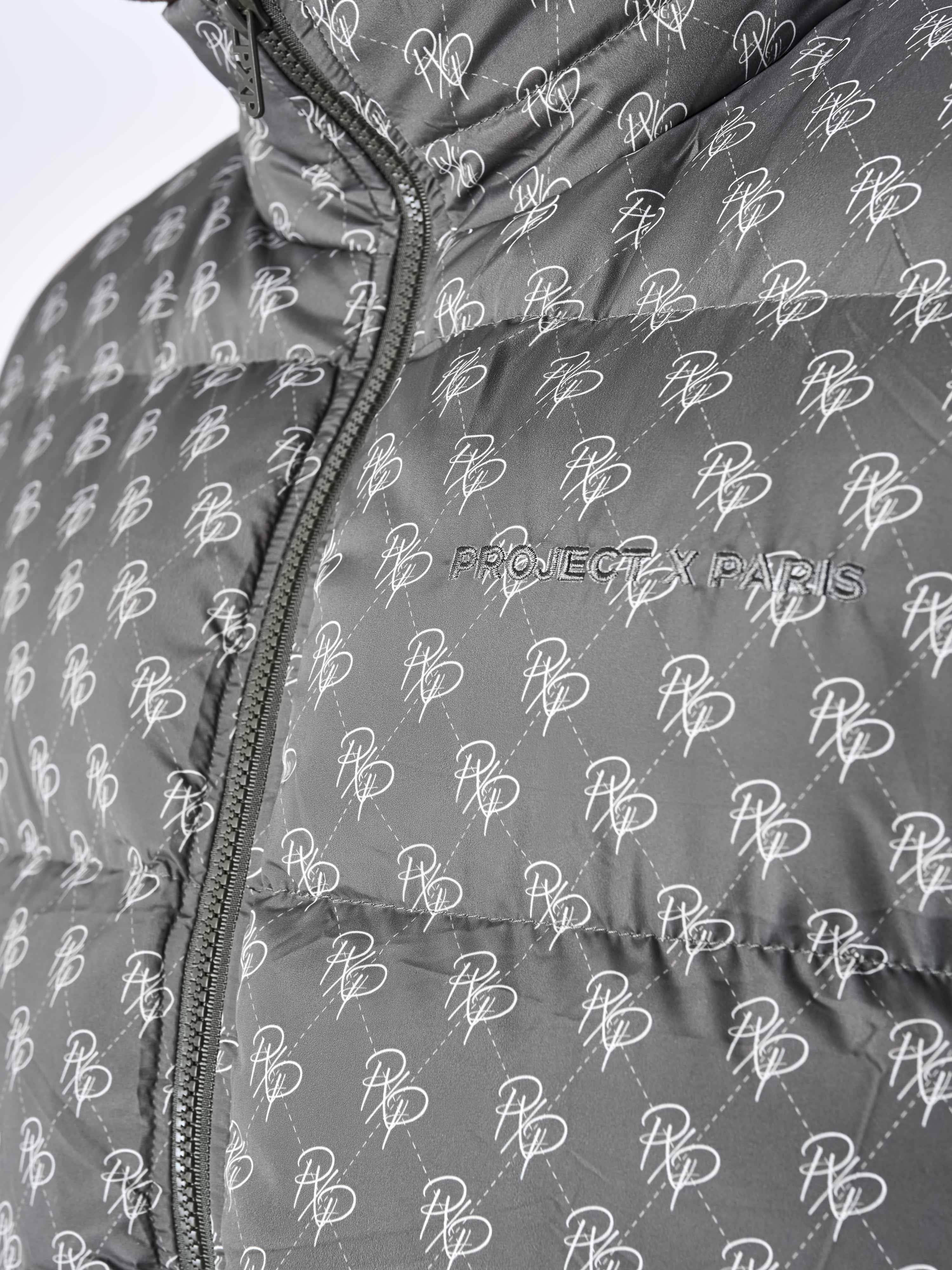 Doudoune sans manches all over monogramme - Image 3