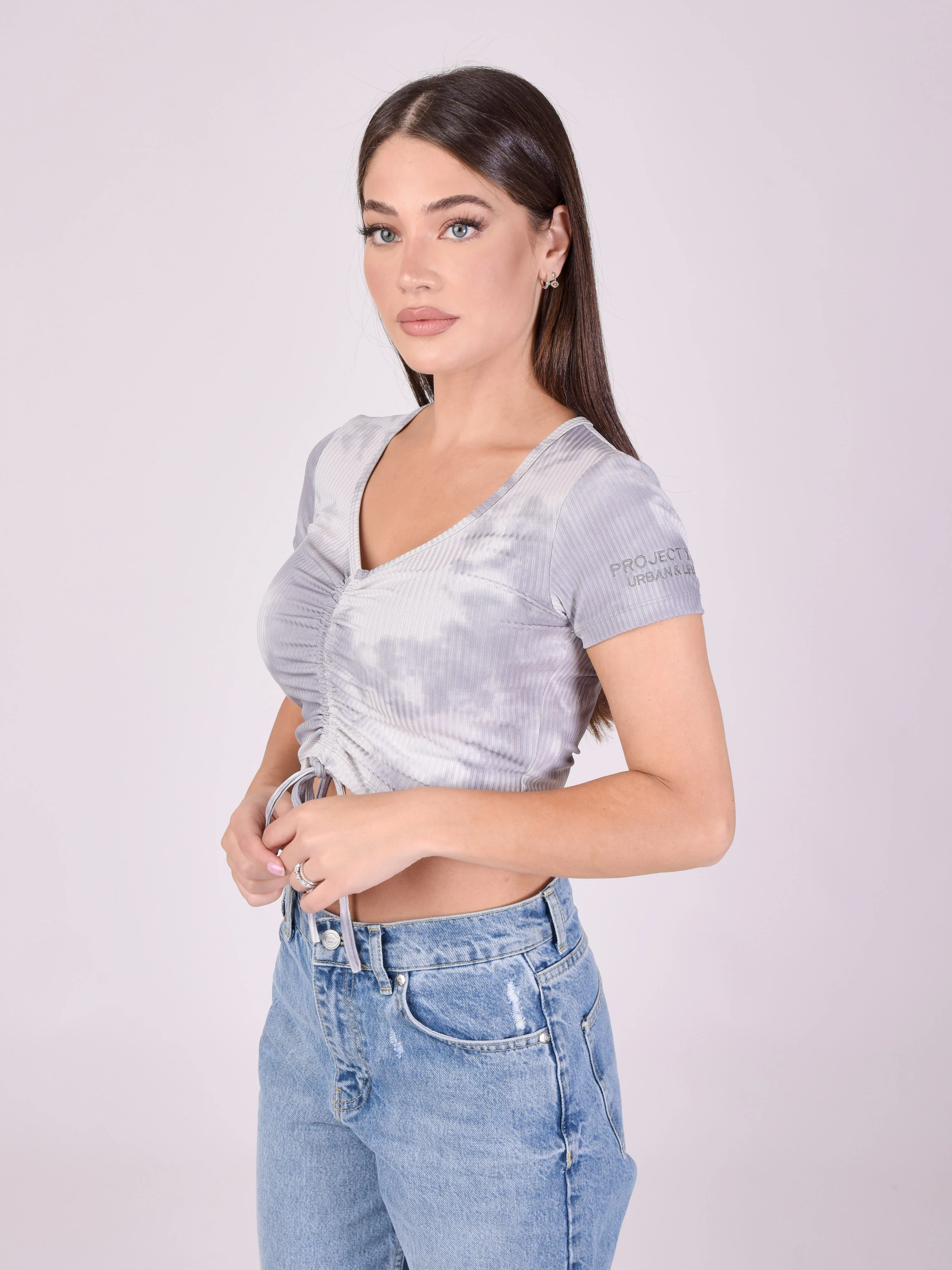 Top tie and dye Ă fronce