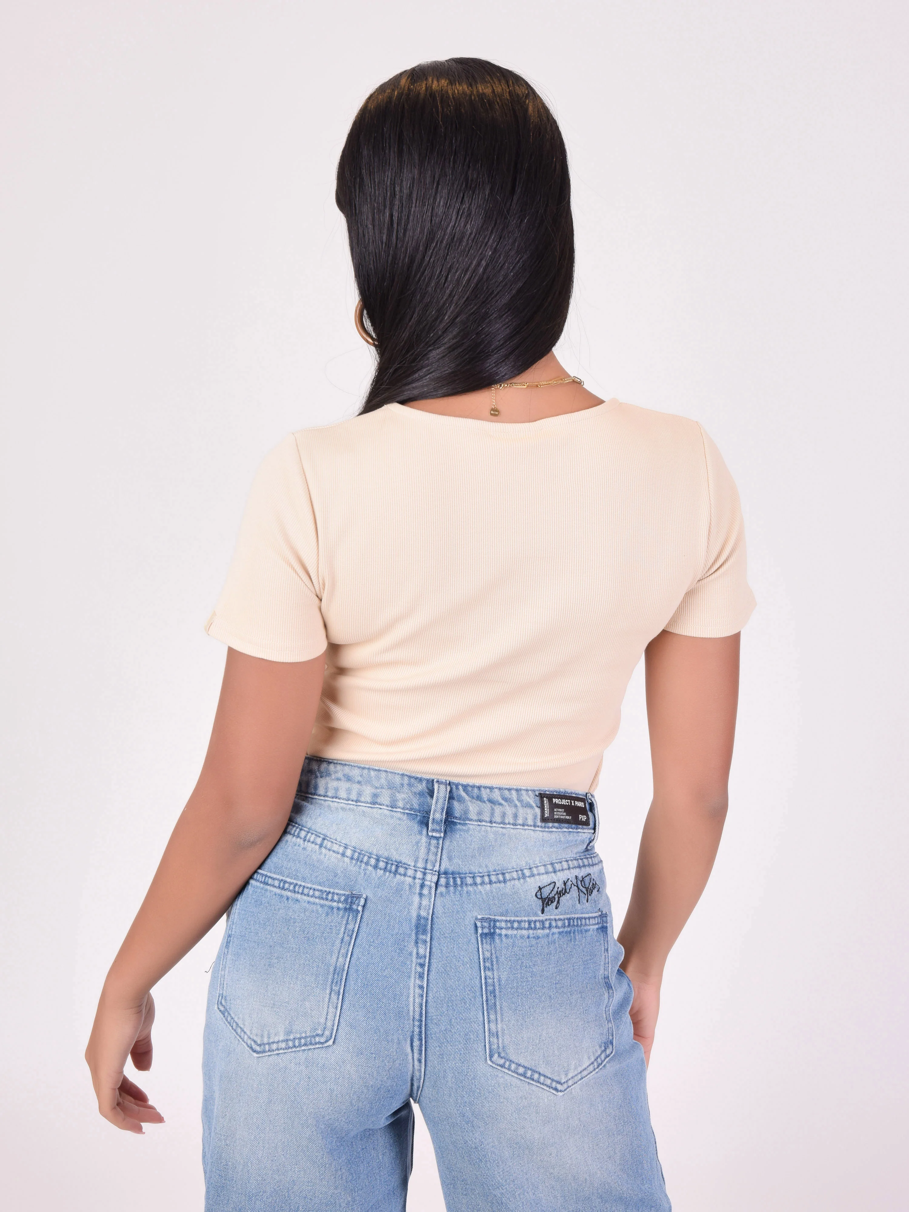T-shirt ajustée logo - Image 5