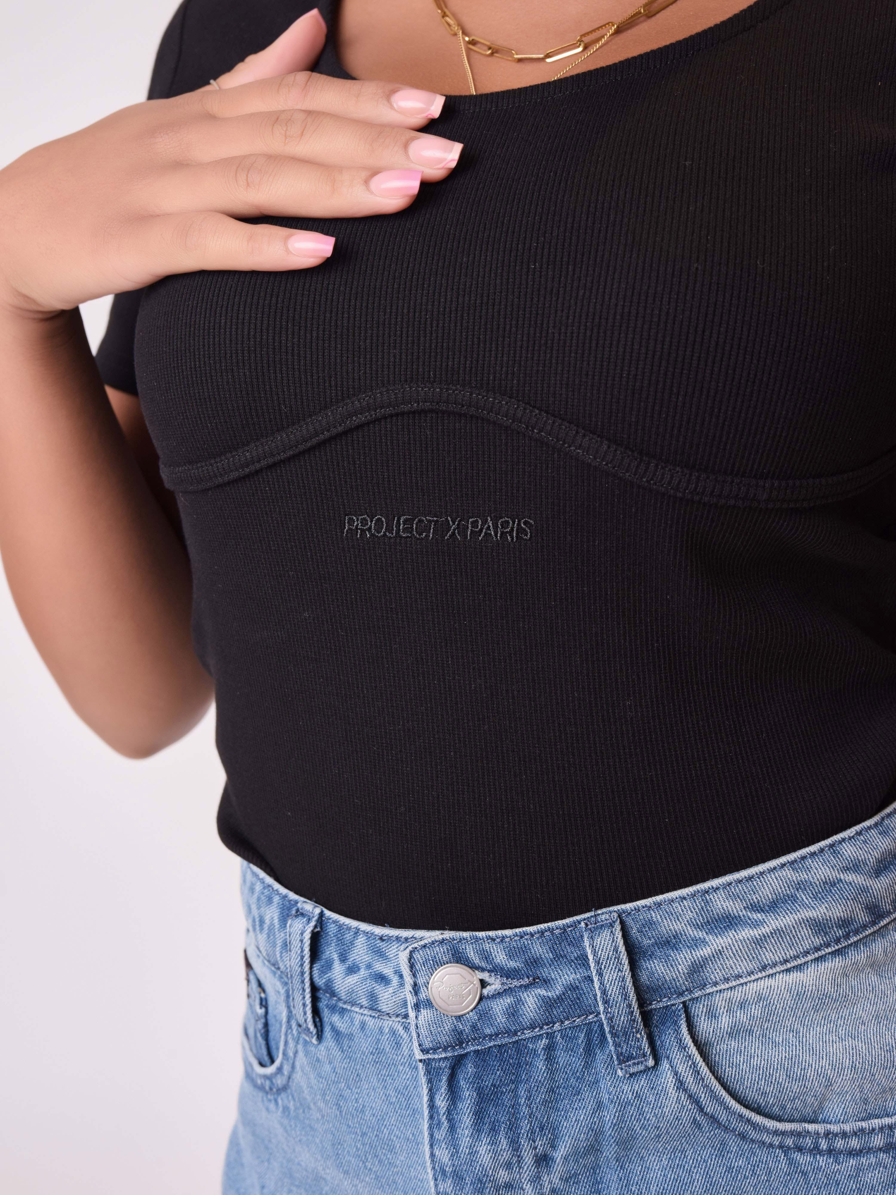 T-shirt ajustée logo - Image 6