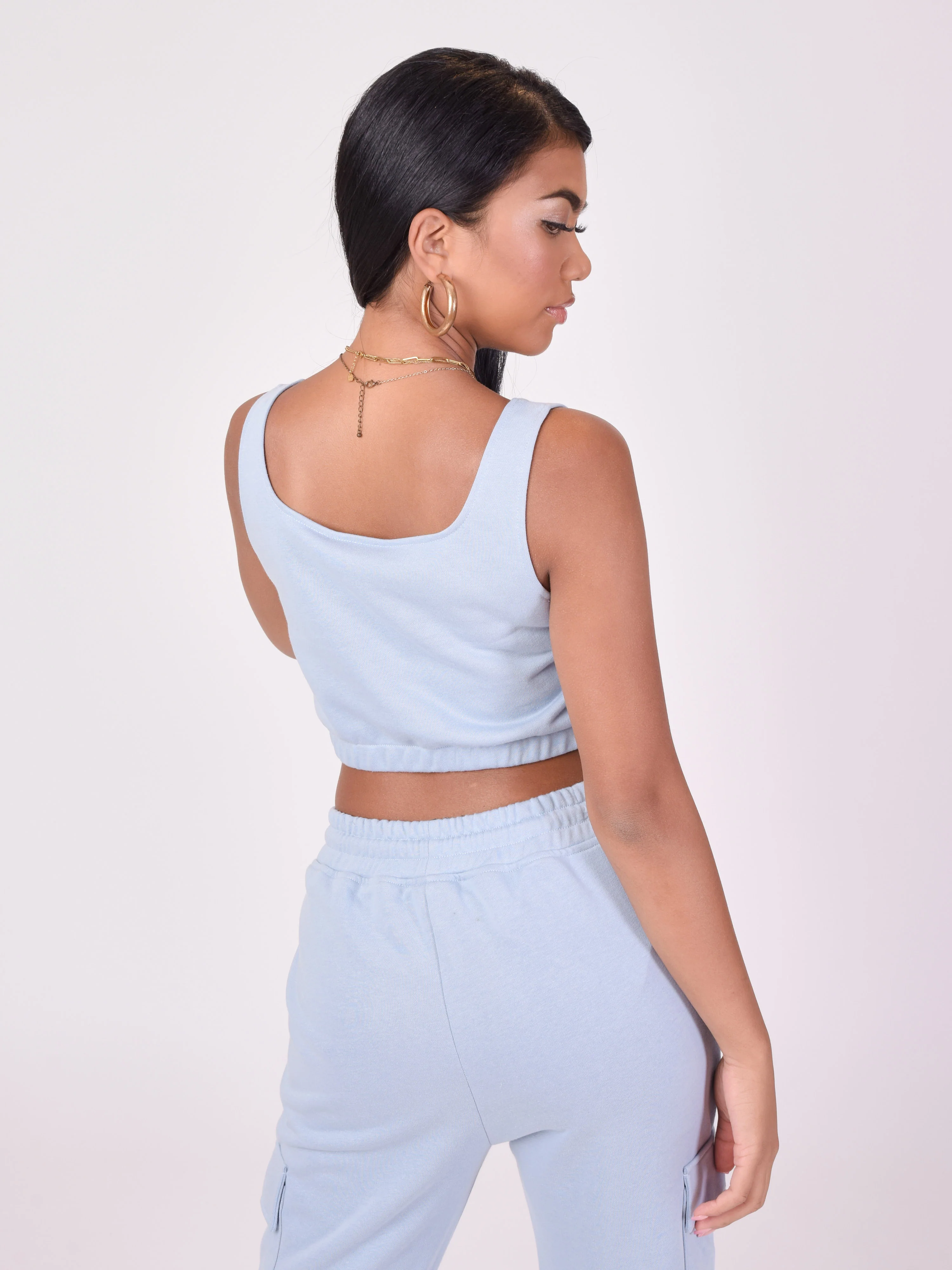 Crop top bretelle large basic - Image 5