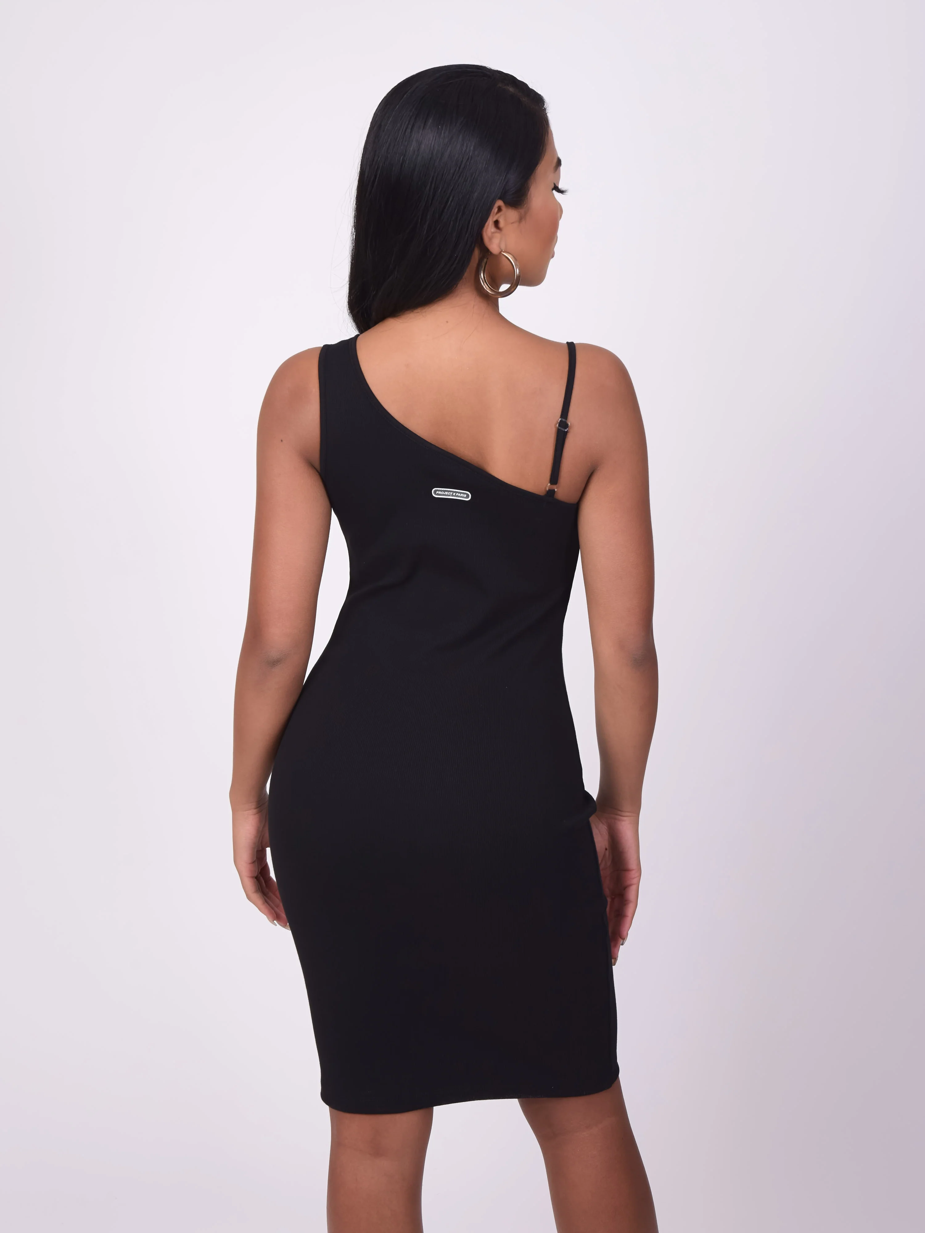 Robe bretelles asymétriques - Image 4