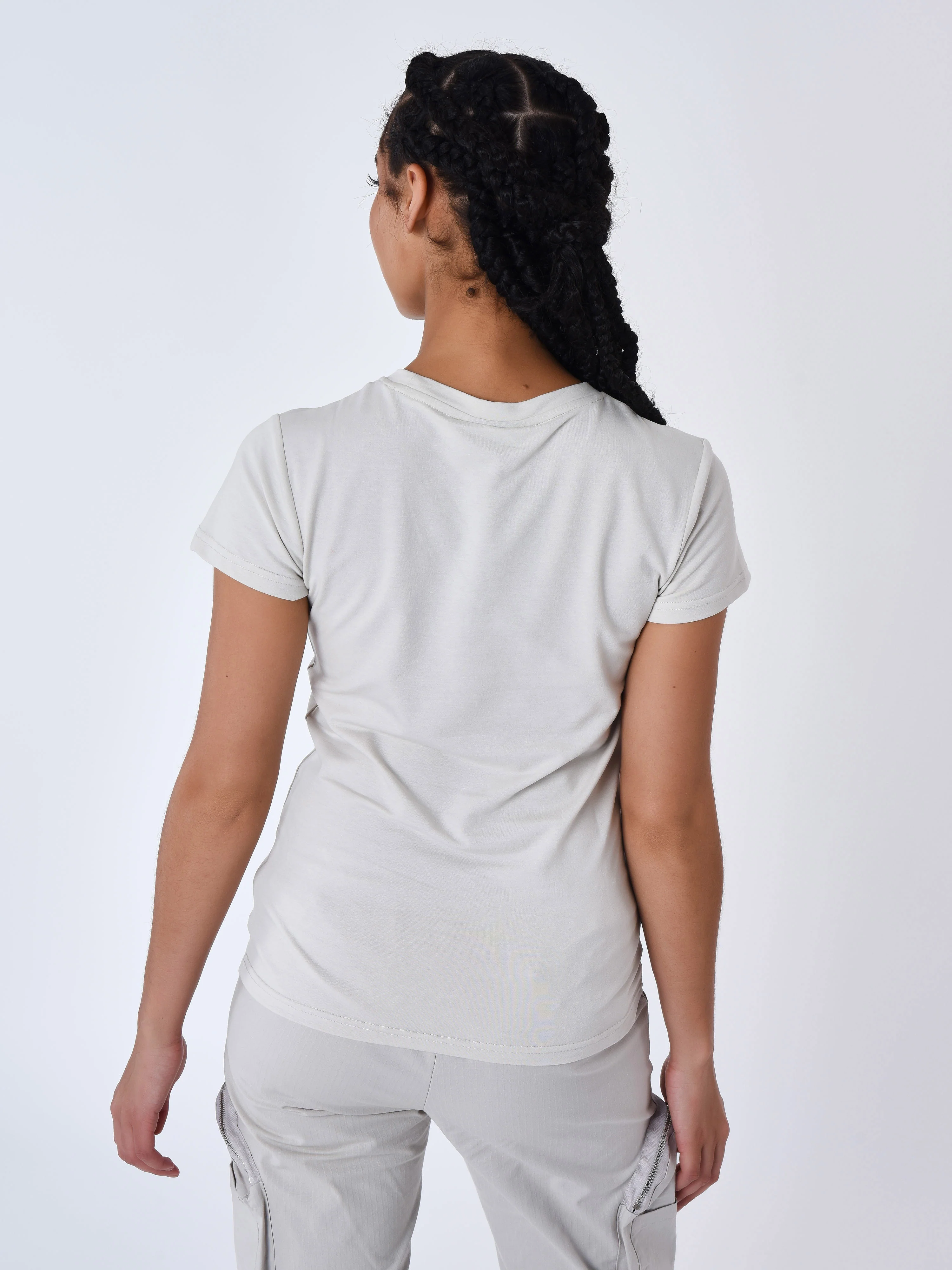 T-shirt col rond - Image 2