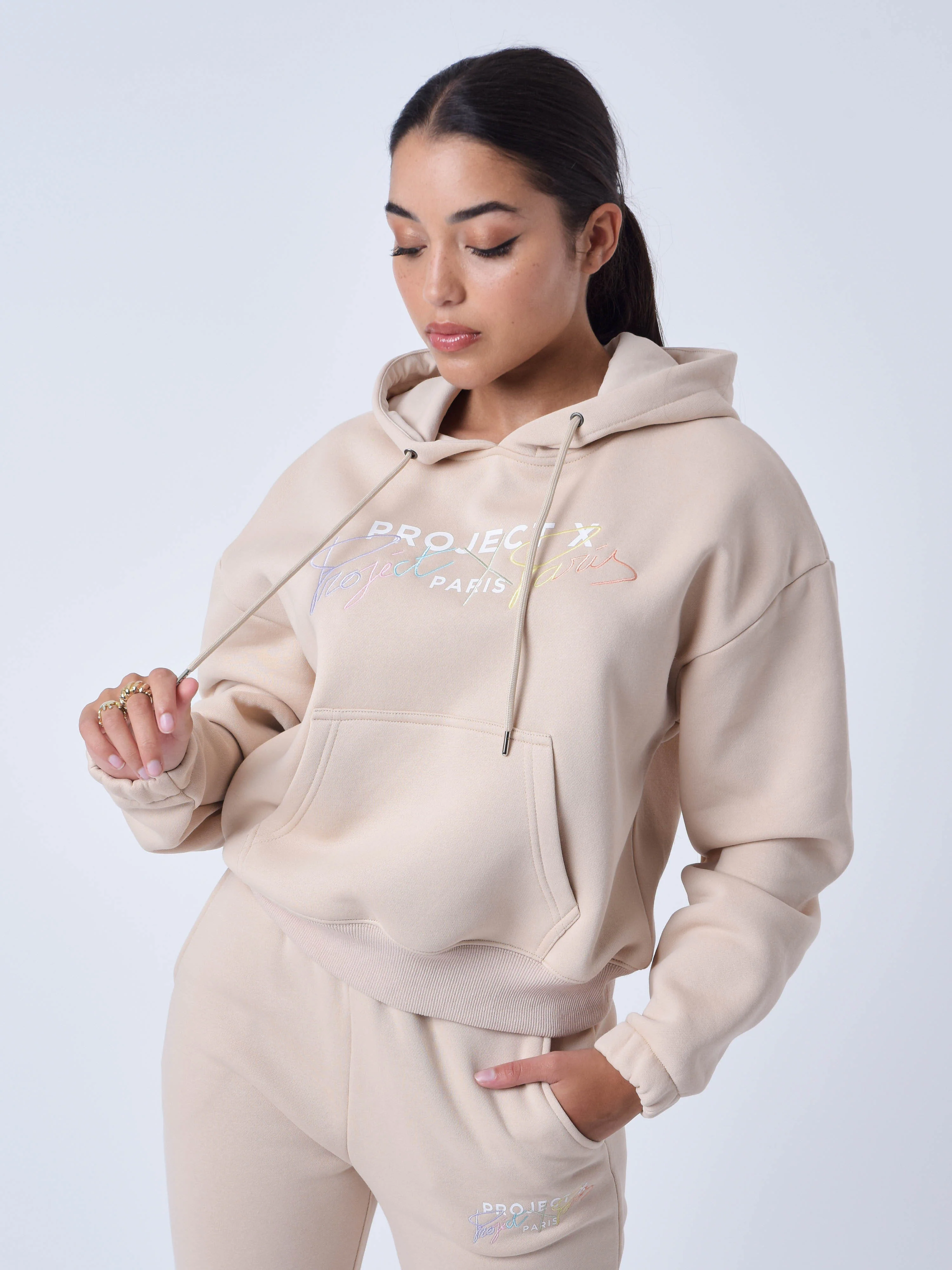 Sweat à Capuche brodé