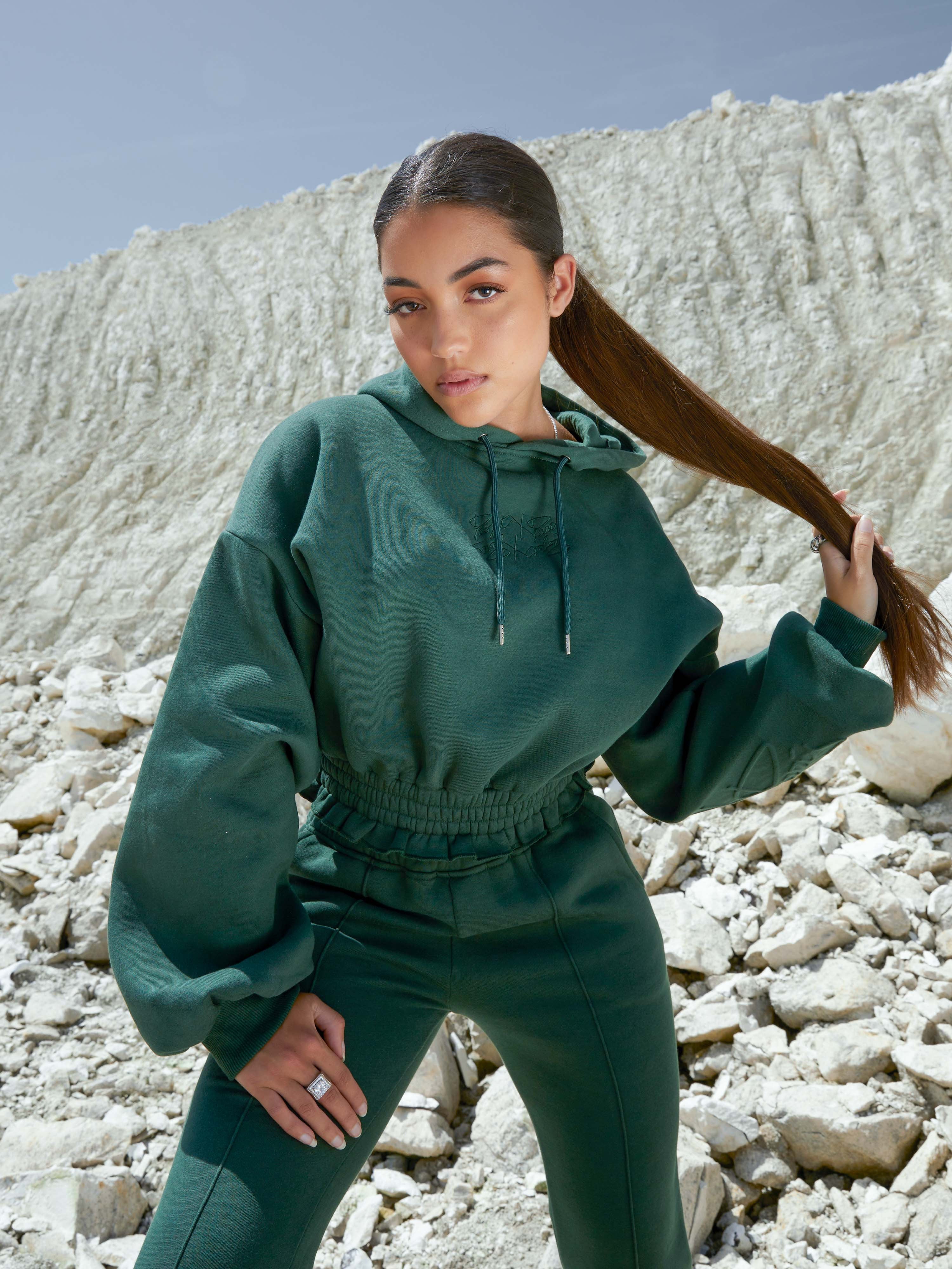 Sweat à Capuche Froncé - Image 2