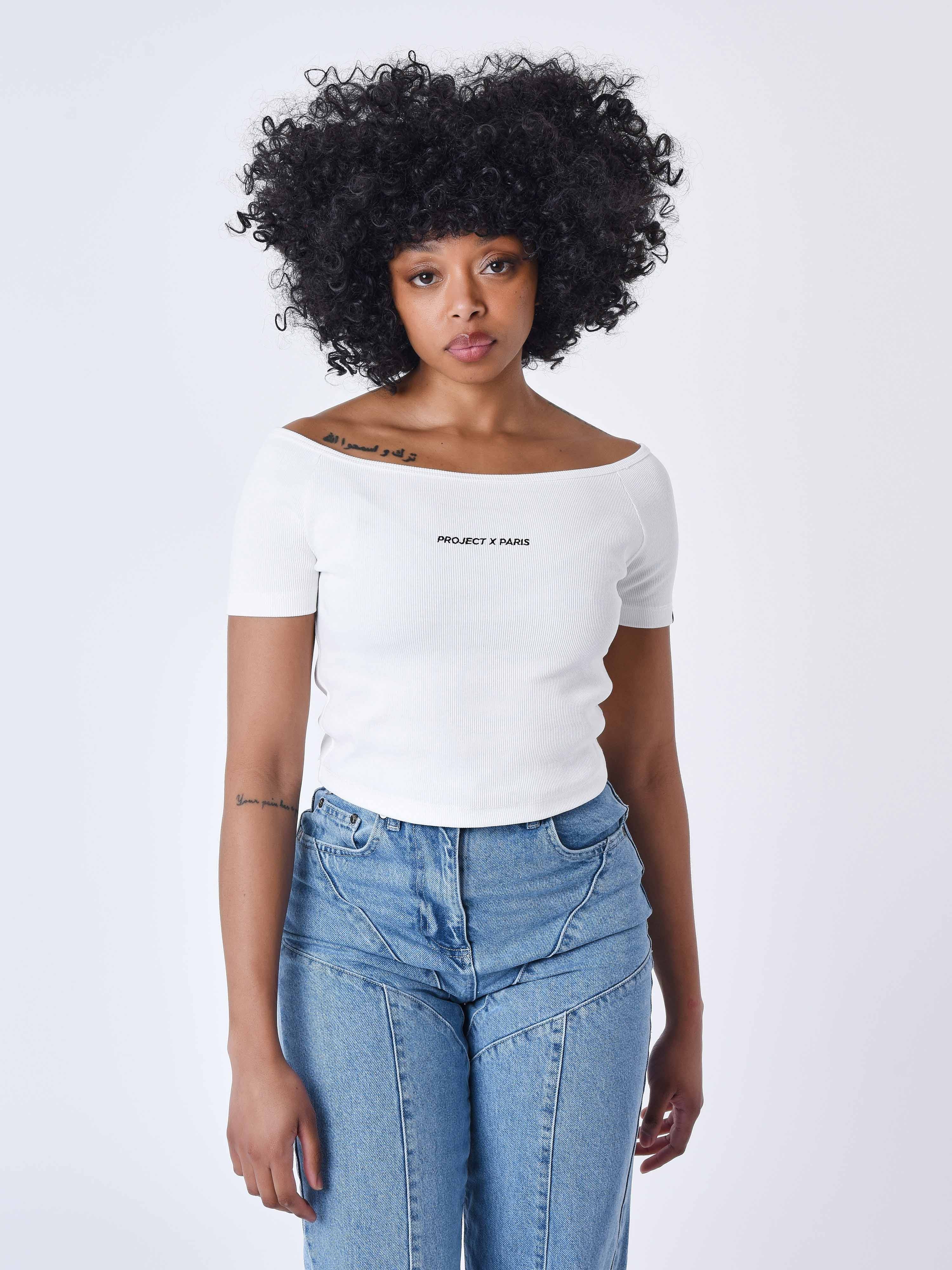 T-shirt à épaules dénudées - Image 3