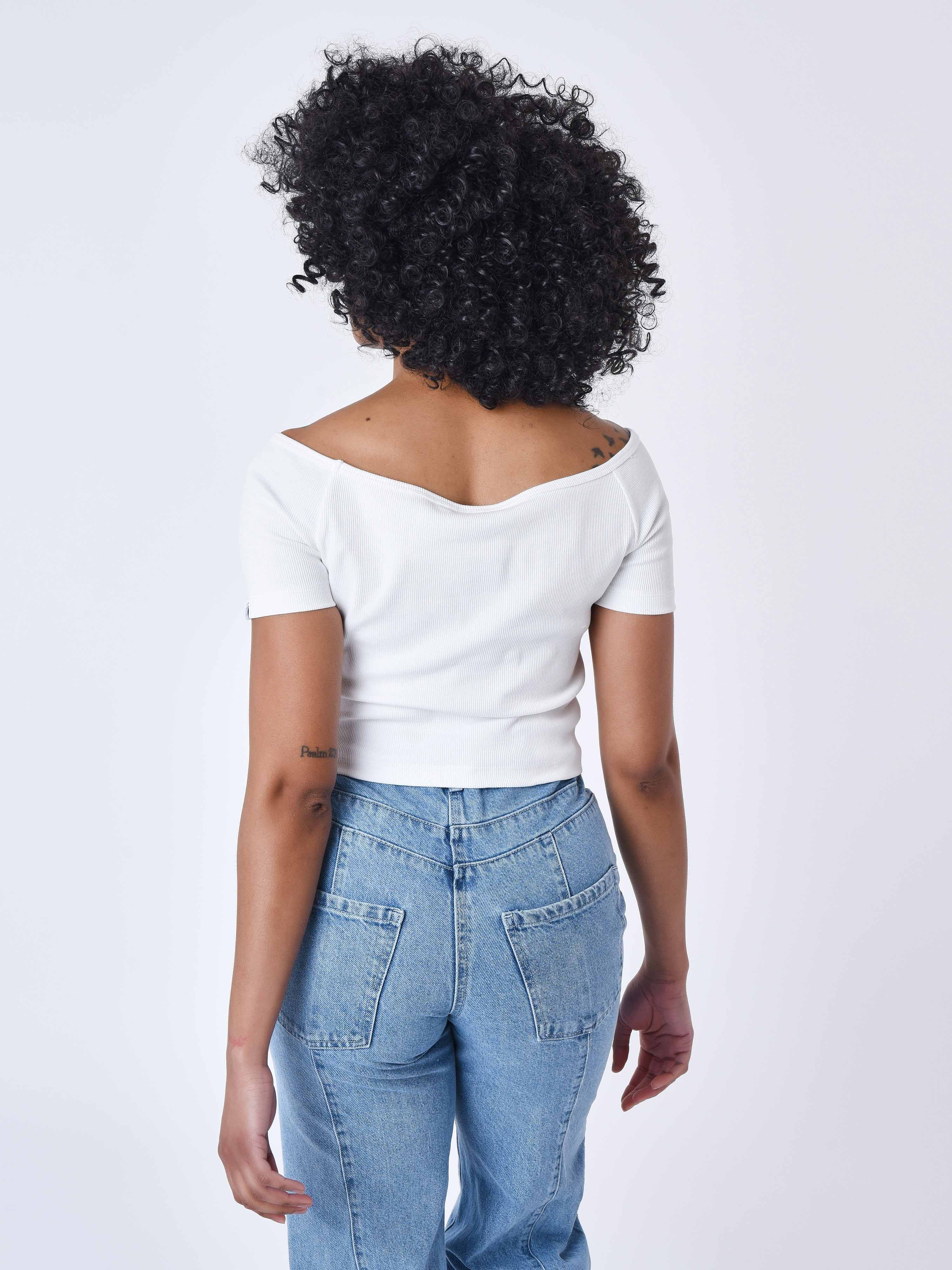 T-shirt à épaules dénudées - Image 5