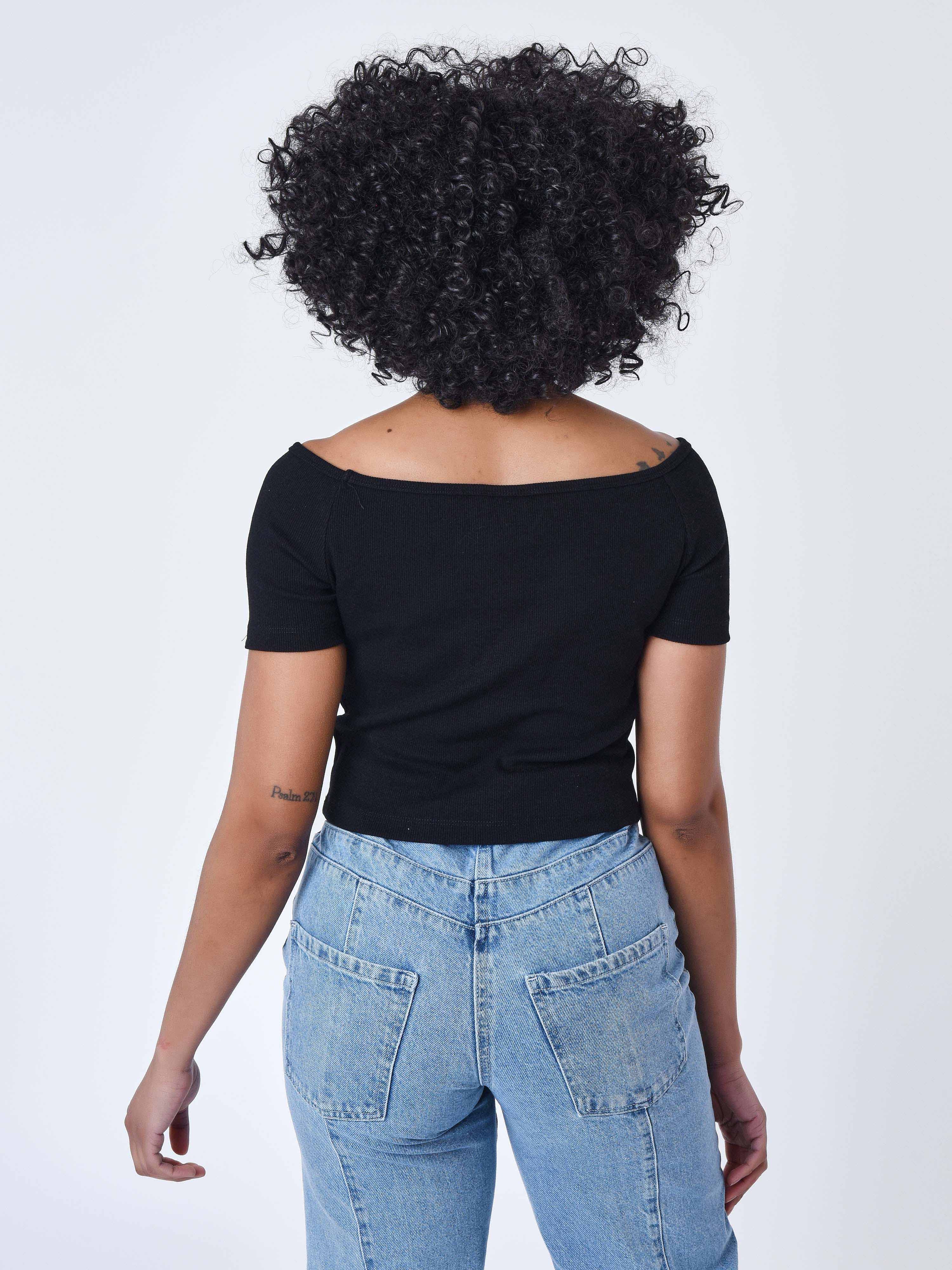 T-shirt à épaules dénudées - Image 5