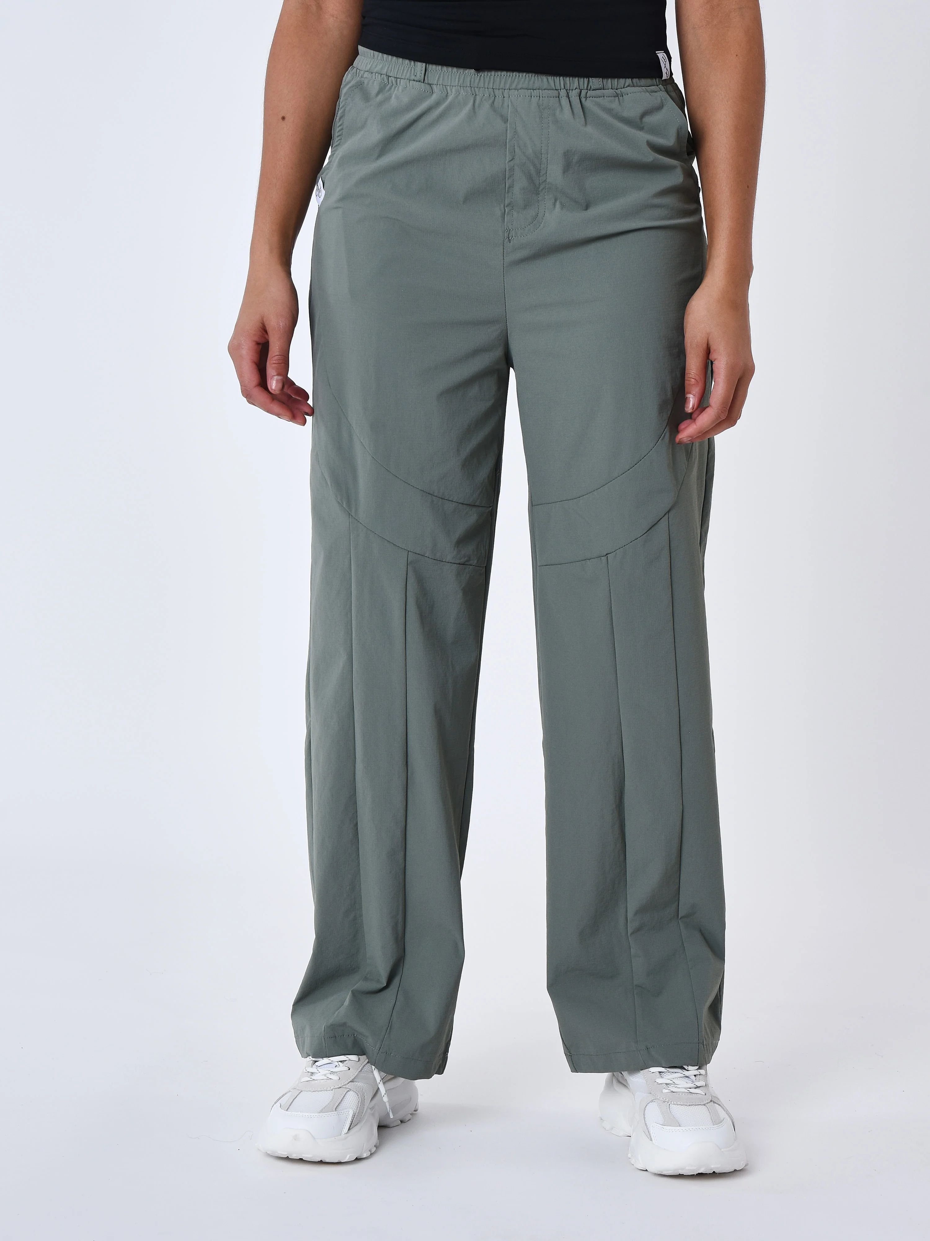 Pantalon droit à découpes - Image 2