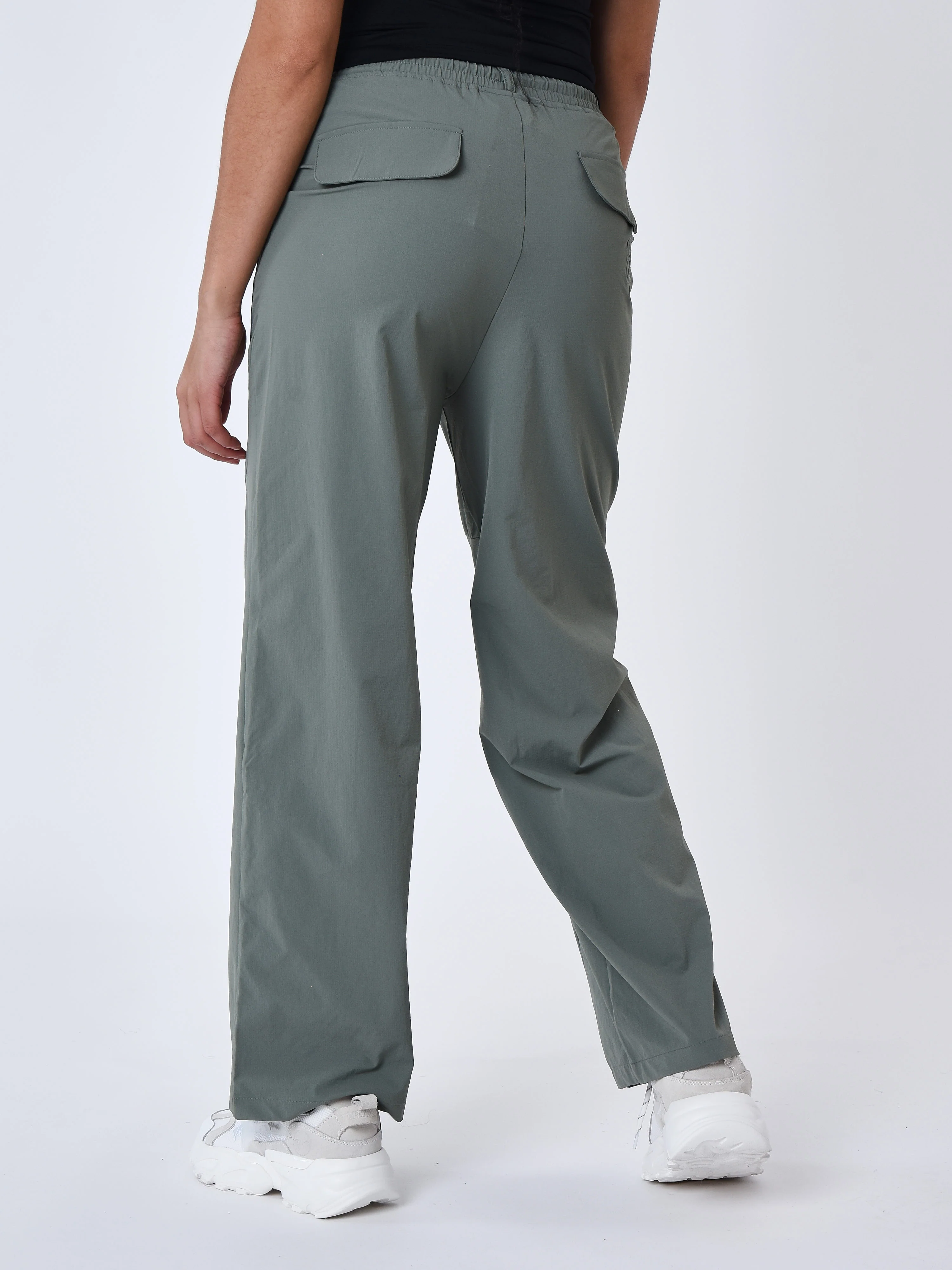 Pantalon droit à découpes - Image 5
