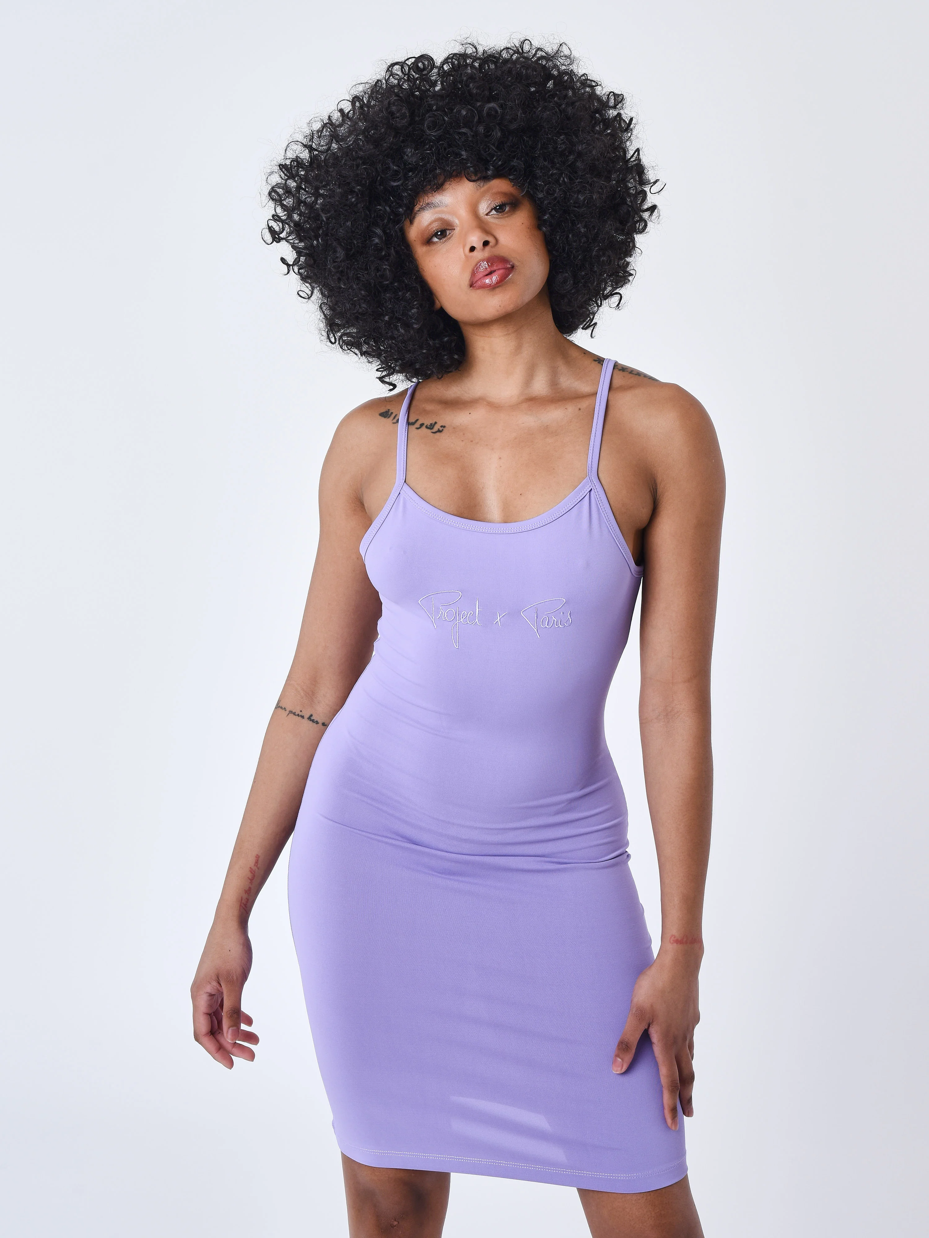 Robe à fines bretelles en lycra - Image 2