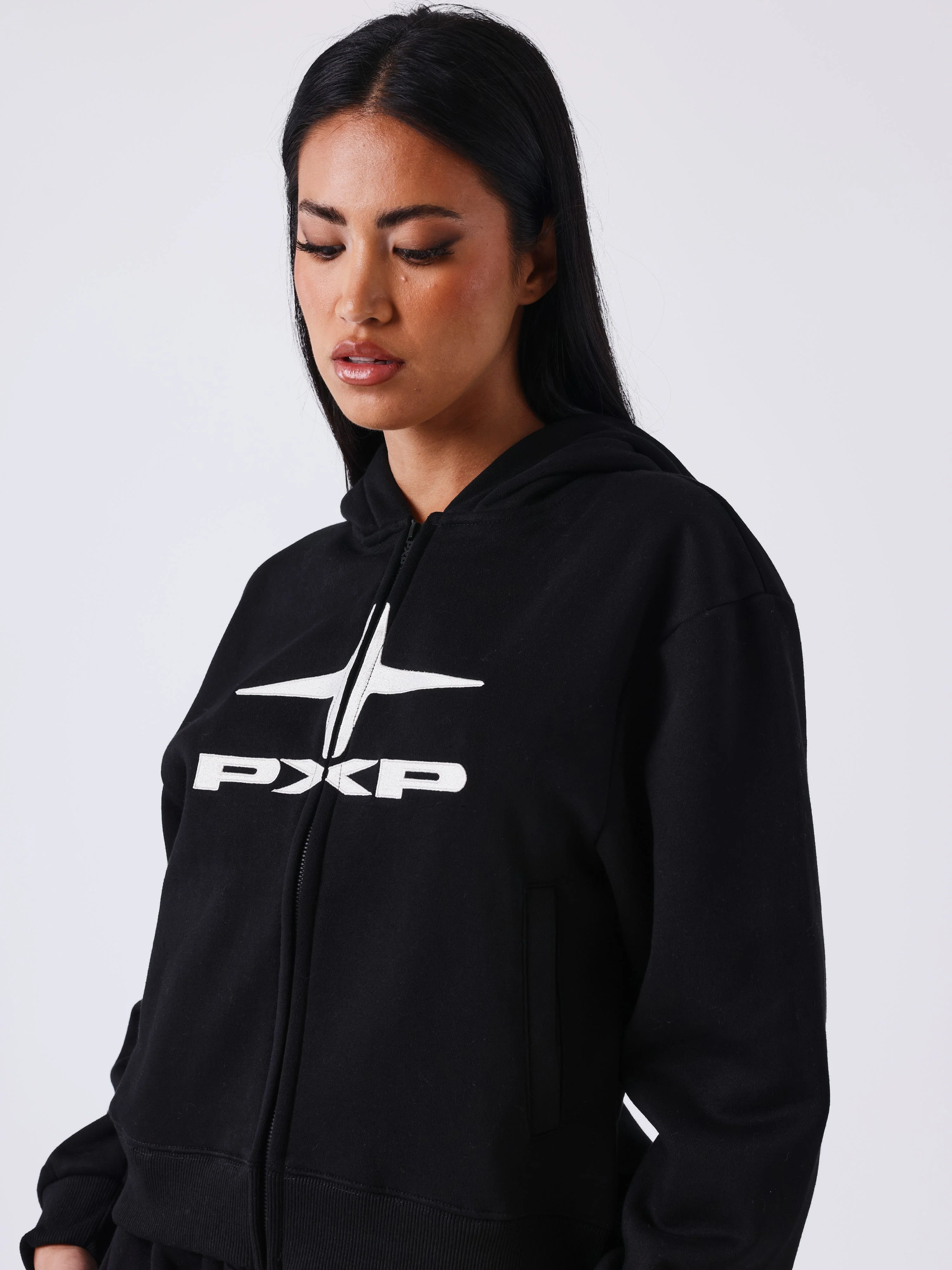 Sweat à capuche zippé Slowly - Image 3