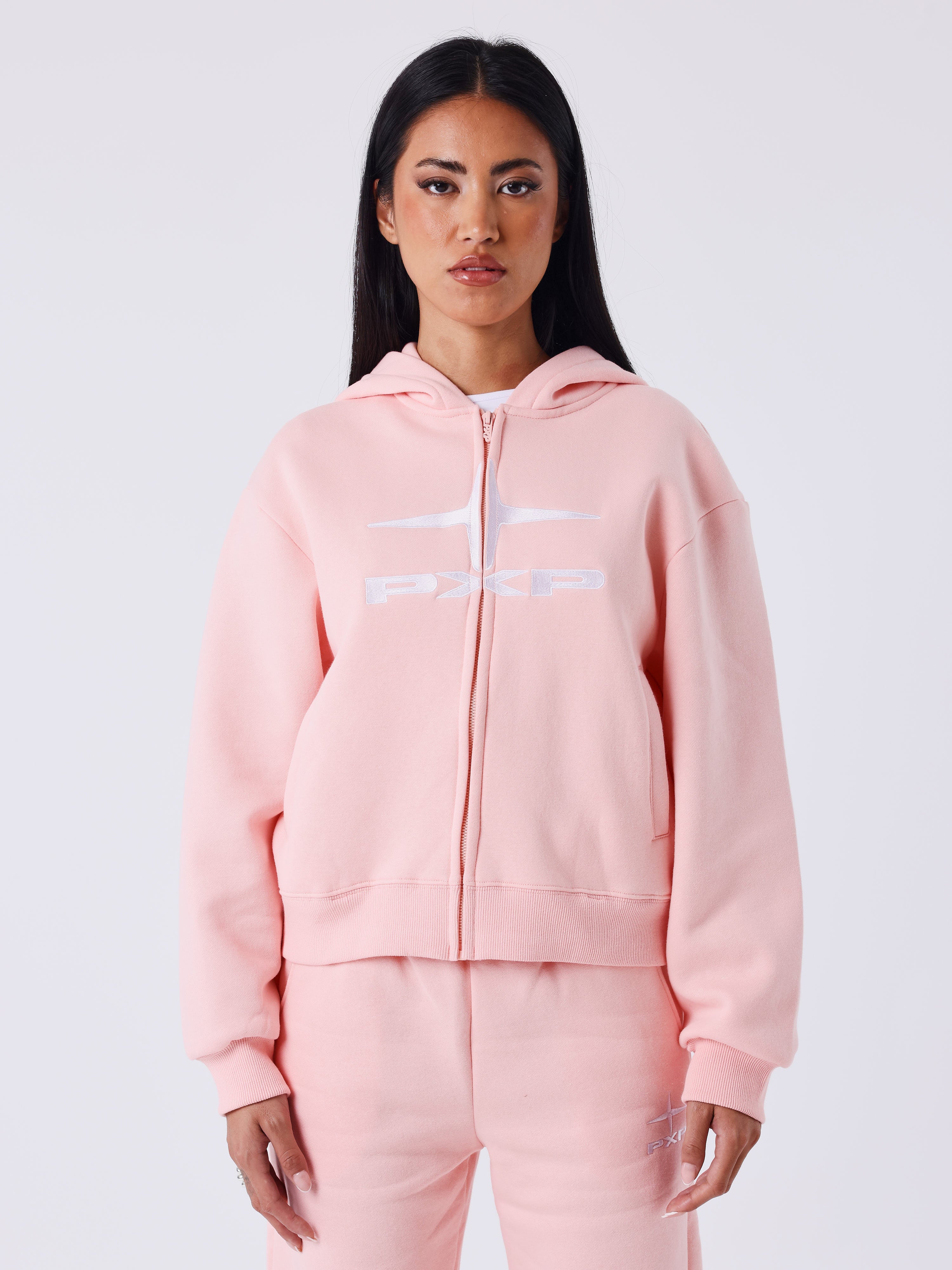 Sweat à capuche zippé Slowly