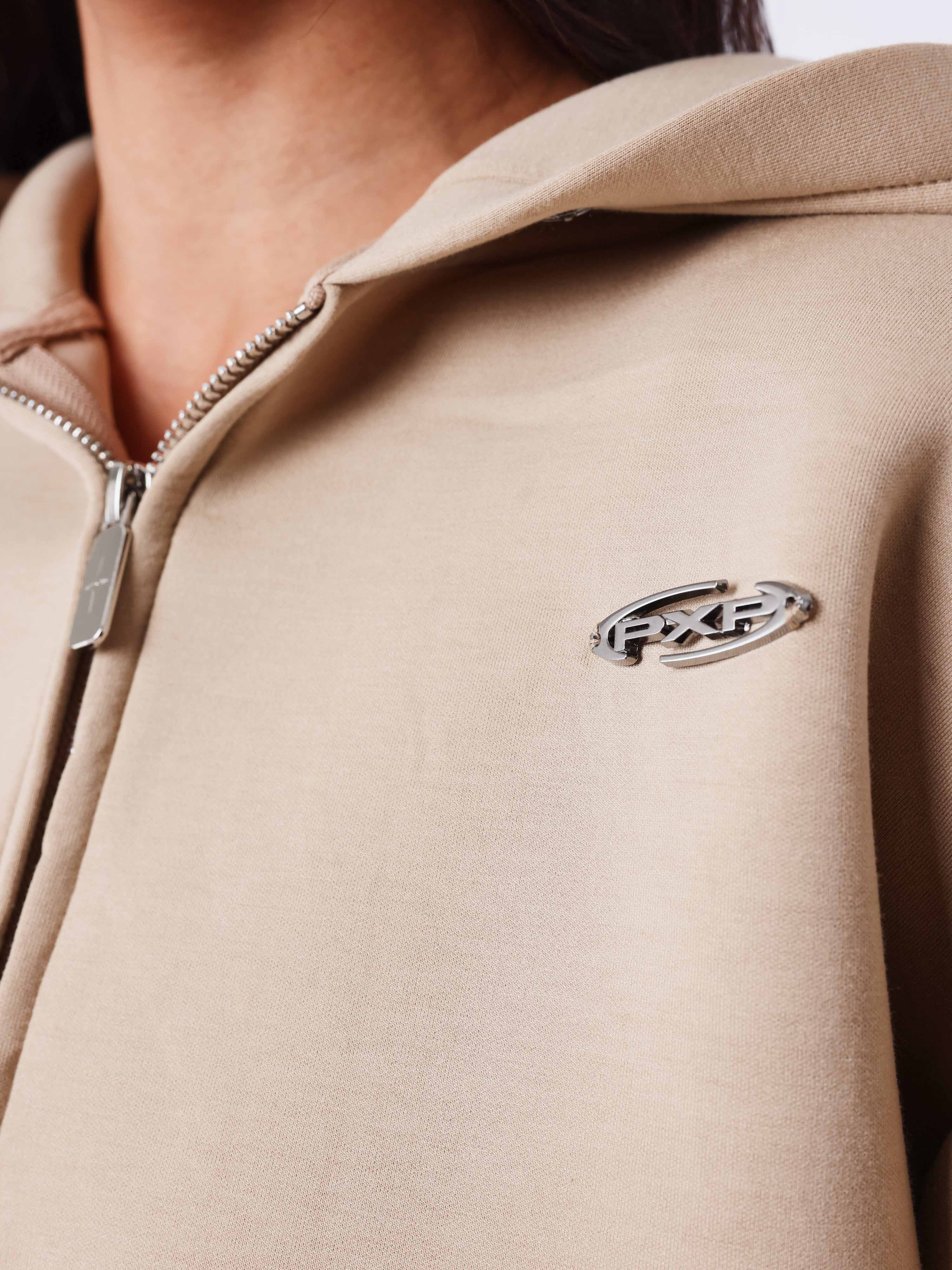 Sweat à capuche zippé néoprène - Image 4