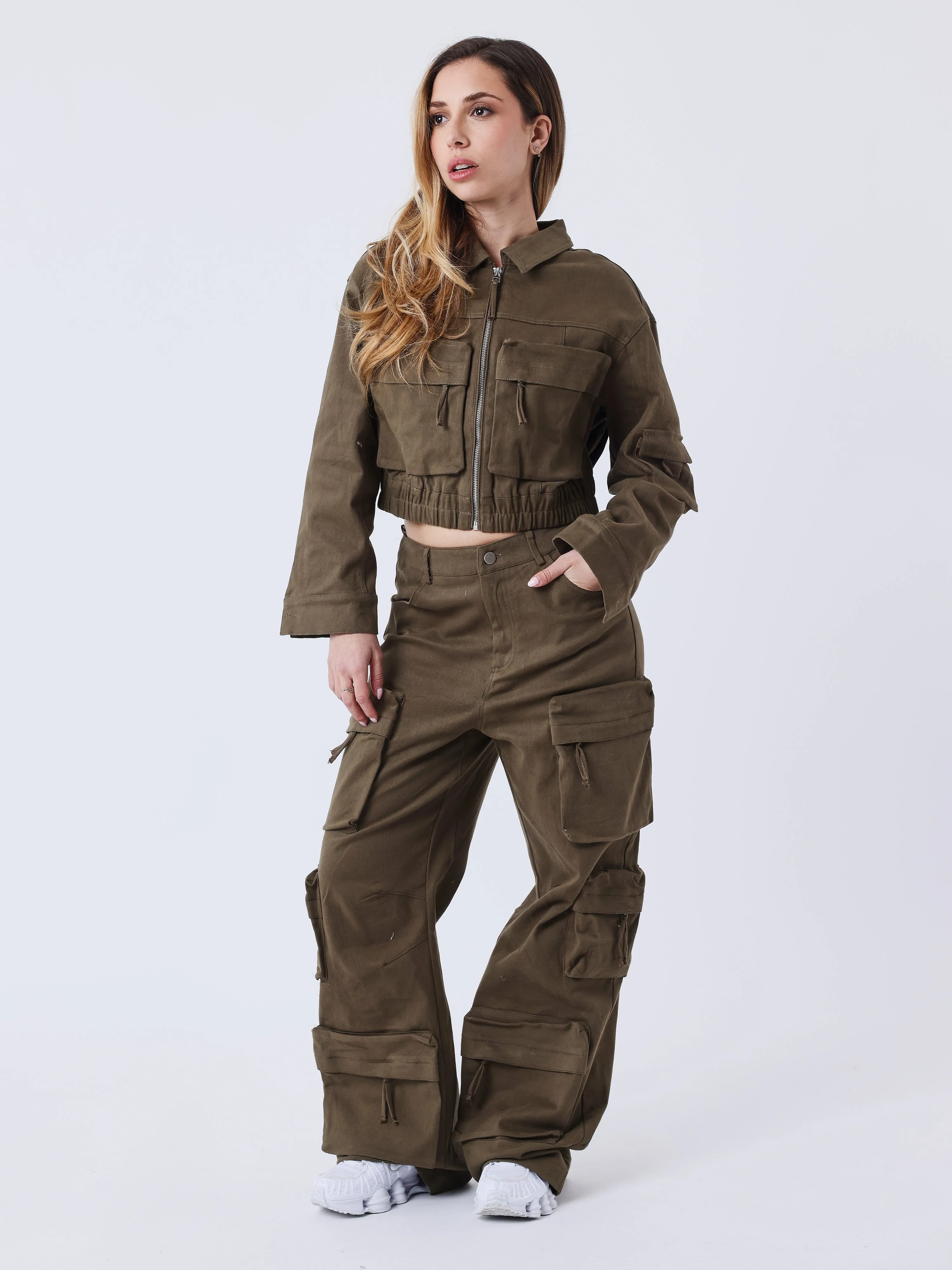 Pantalon Cargo poly