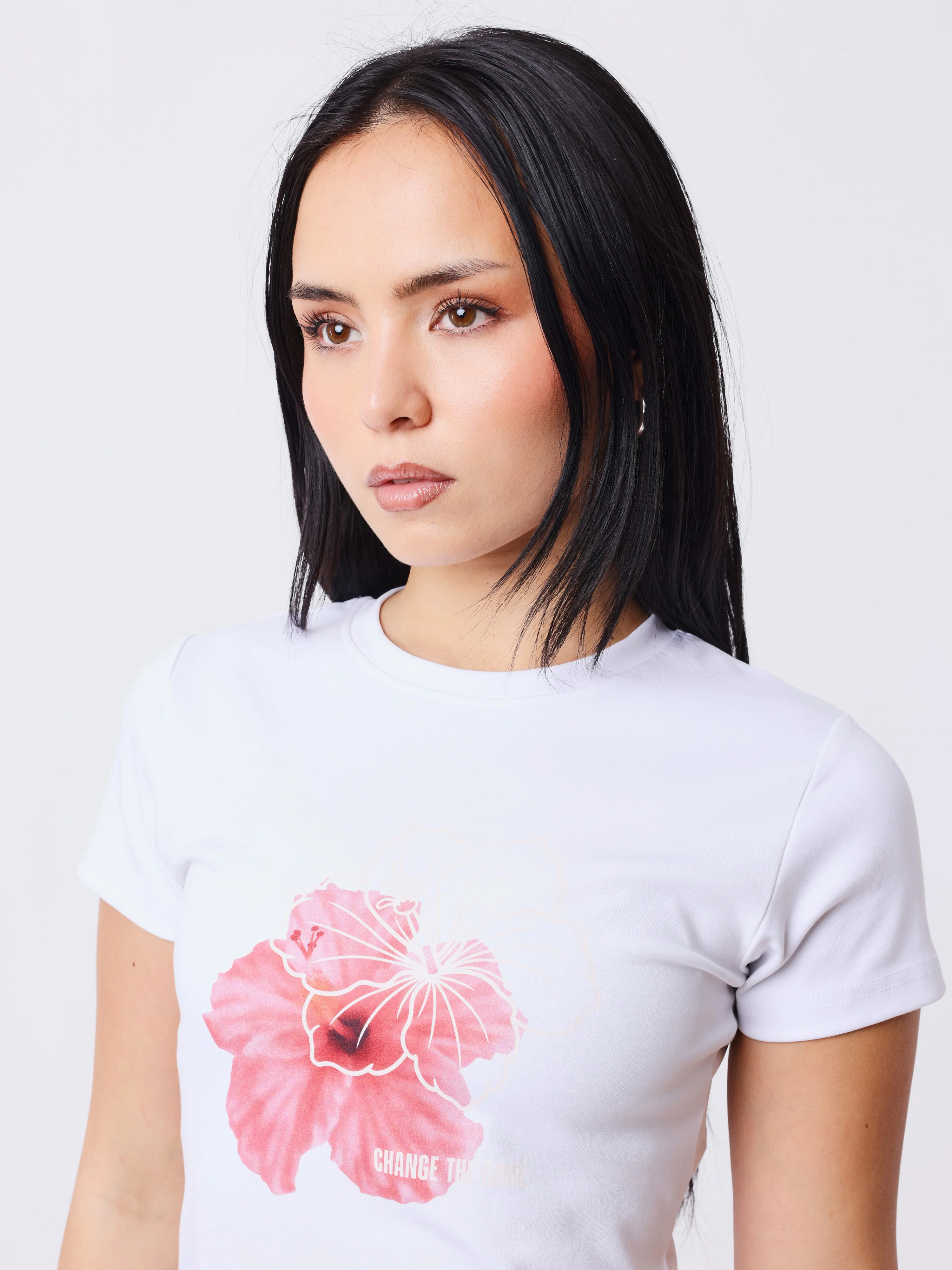 T-shirt manches courtes Hibiscus - Image 3