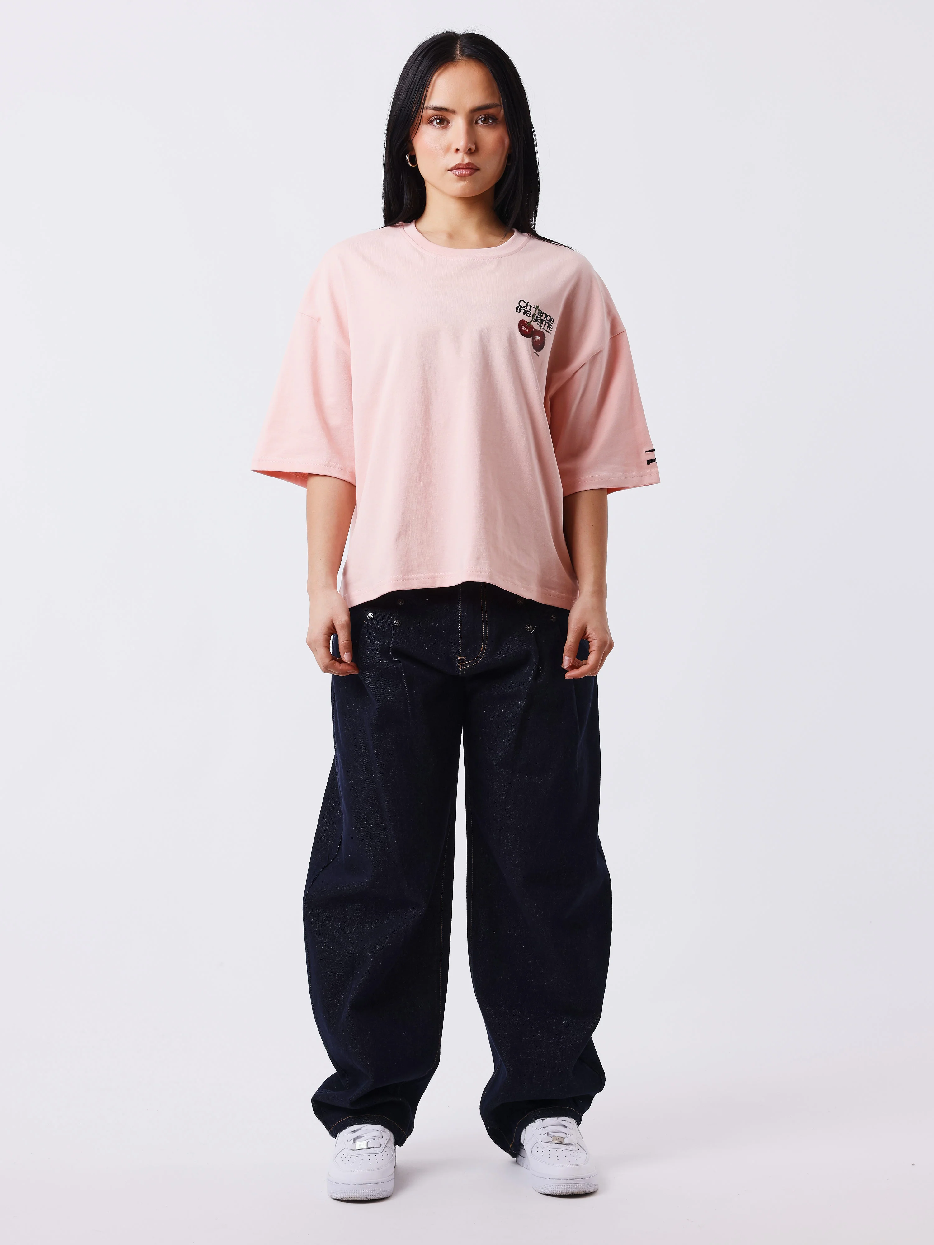 T-shirt imprimé cerises devant et dos - Image 6