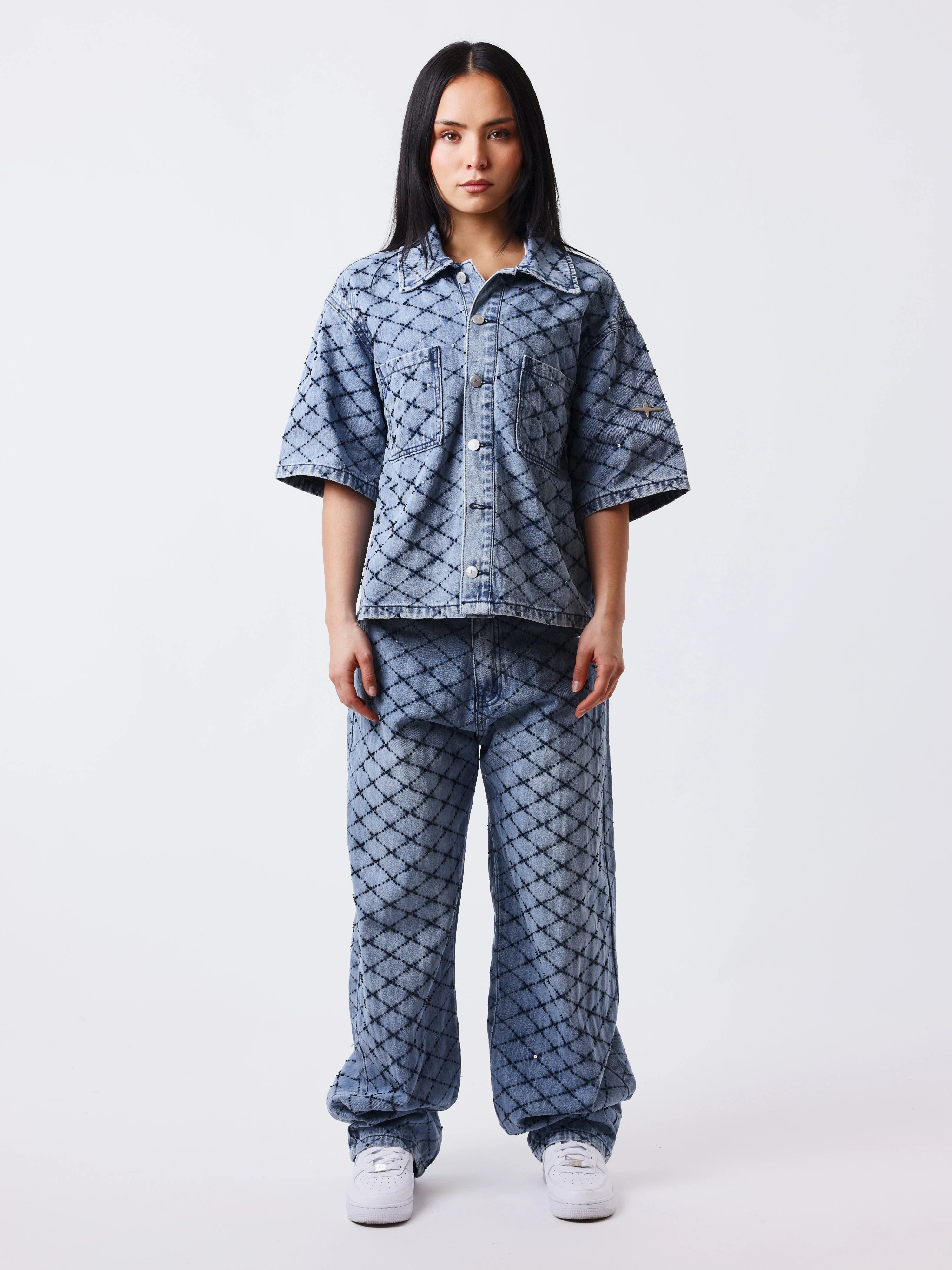 Surchemise denim manches courtes Precious - Image 5