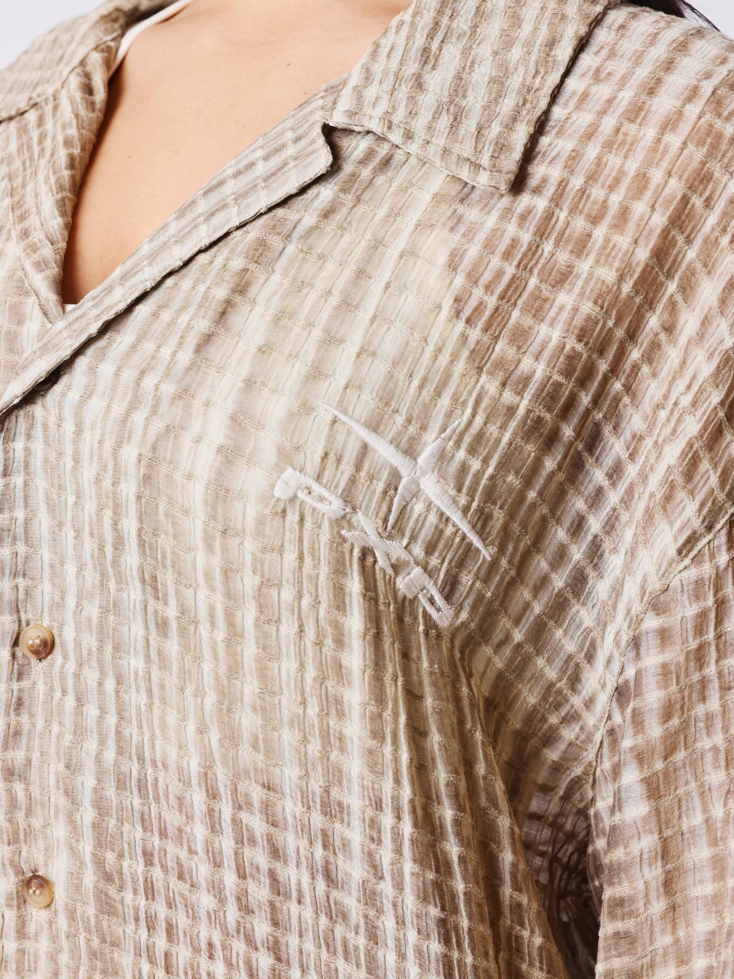 Chemise manches courtes Illusion - Image 3