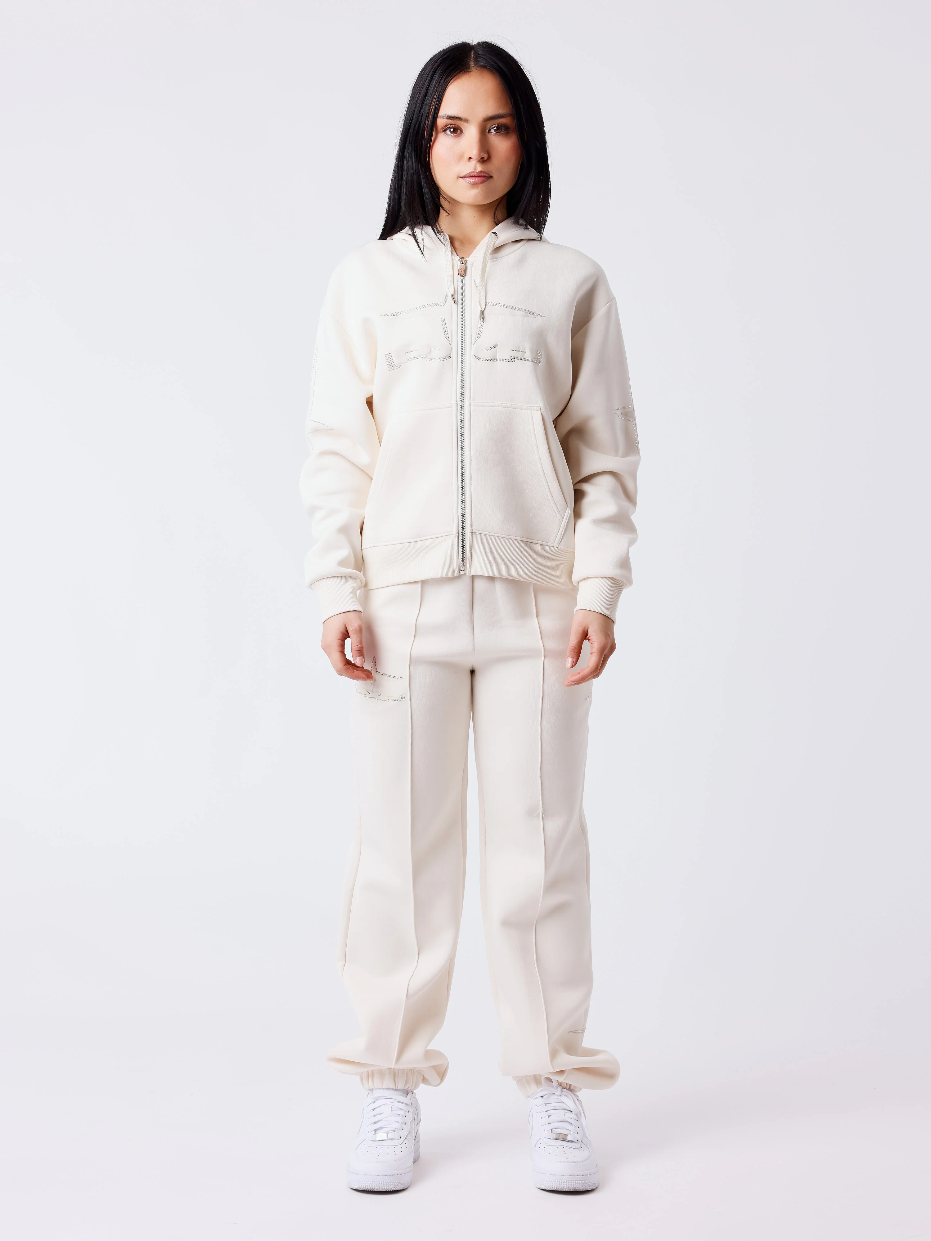 Sweat à capuche zippé Strassy - Image 5