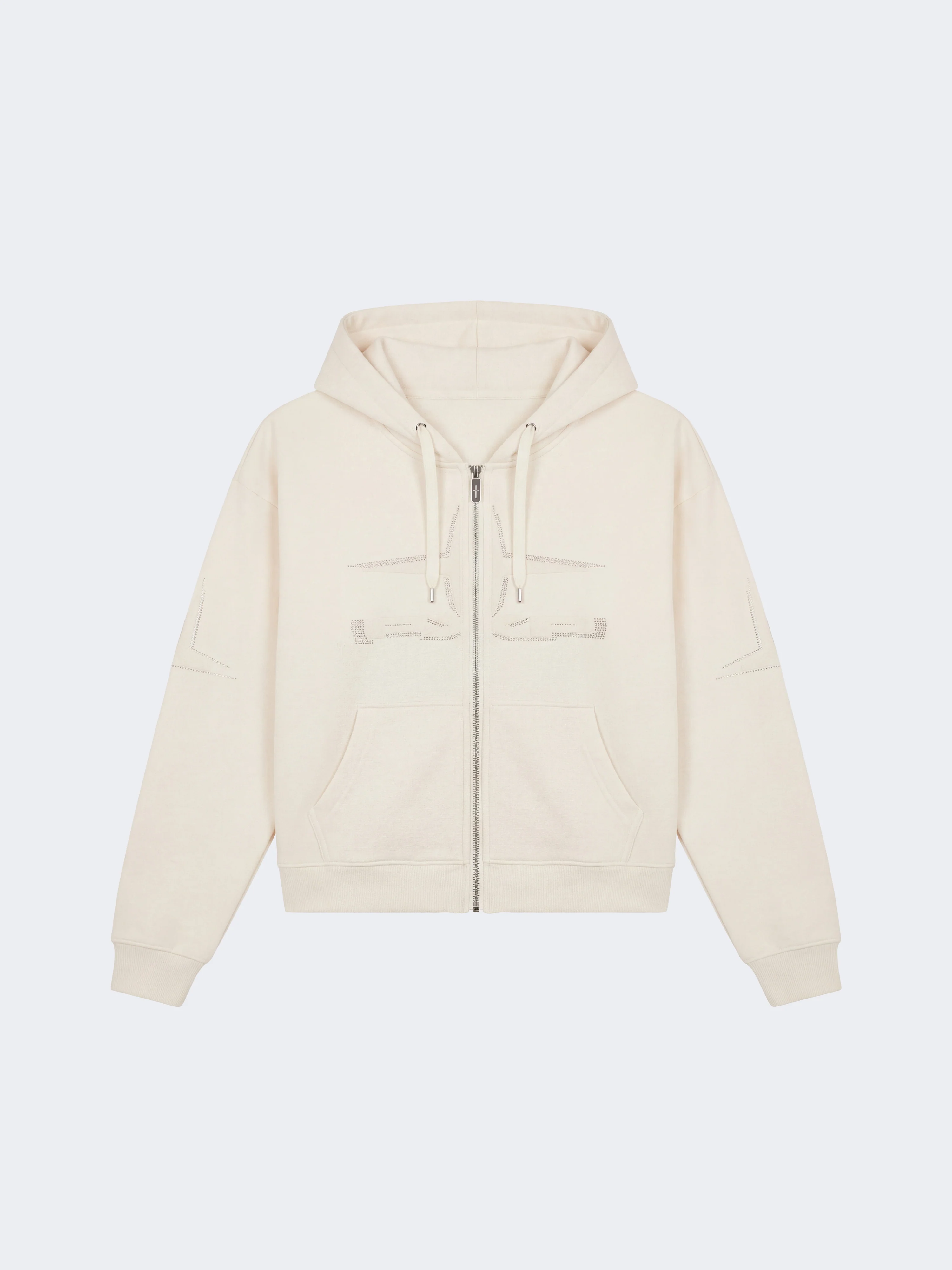 Sweat à capuche zippé Strassy - Image 8