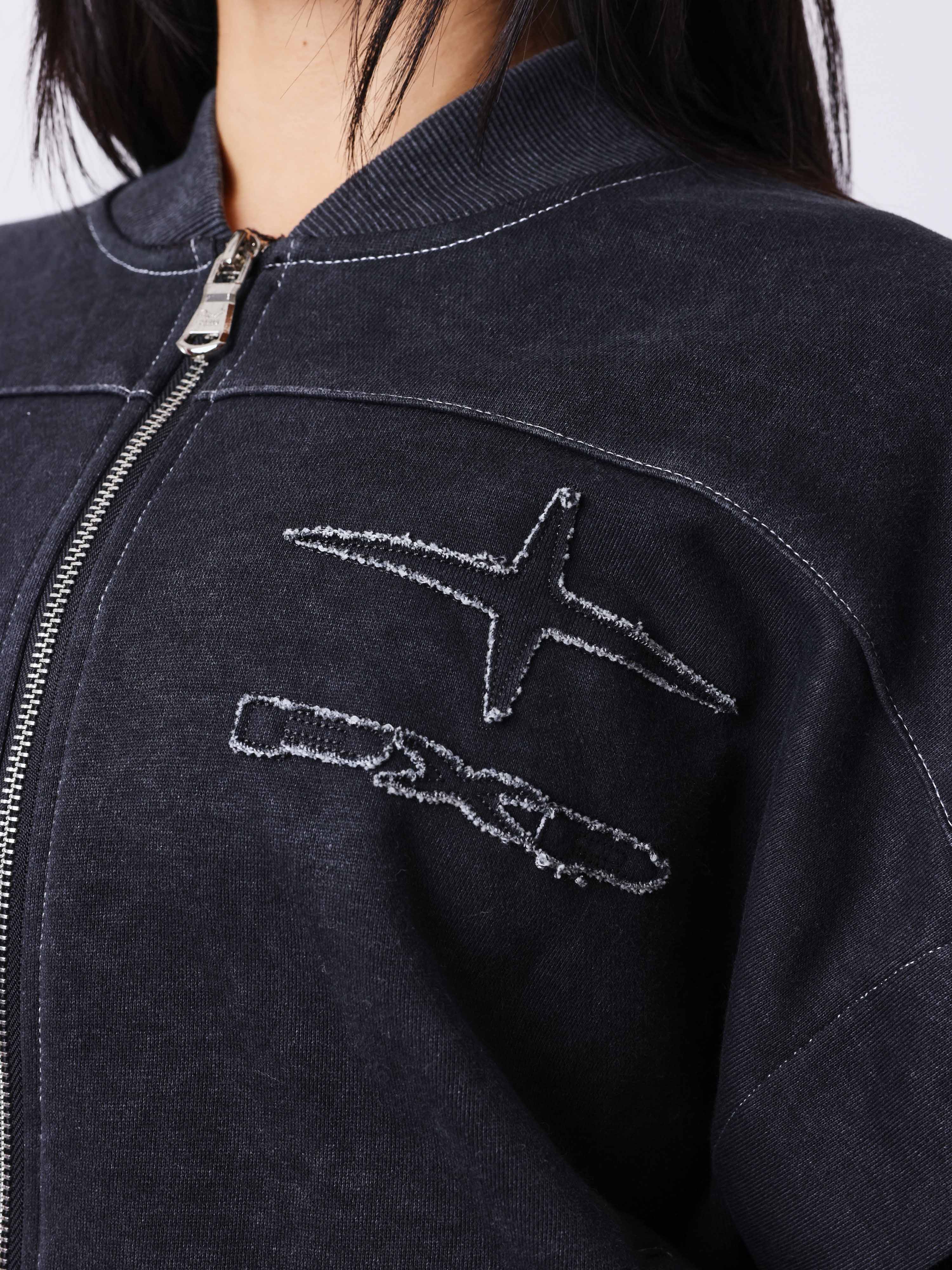 Veste zippée double - Image 4