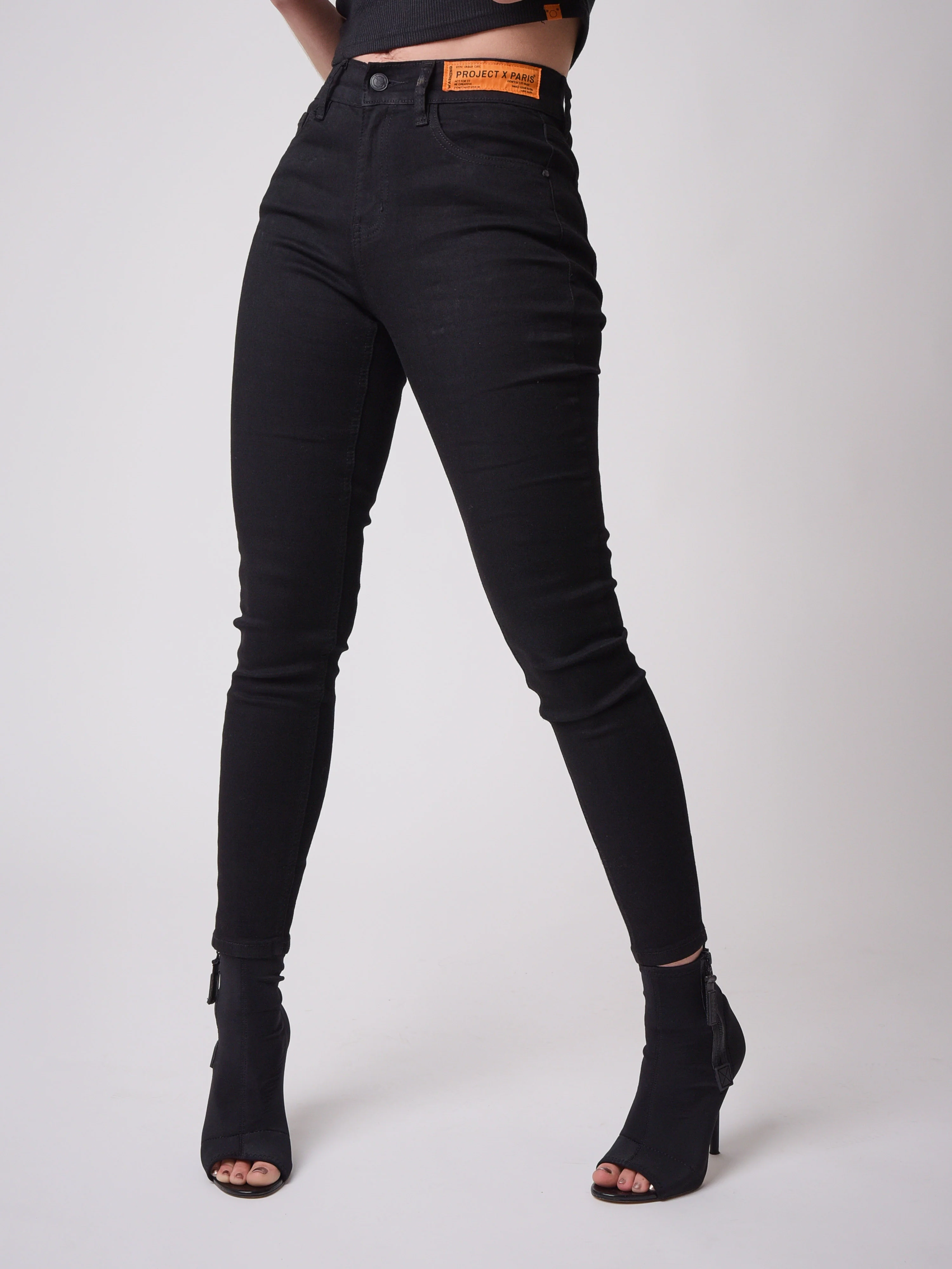 Jean Skinny fit étiquette logo - Image 2