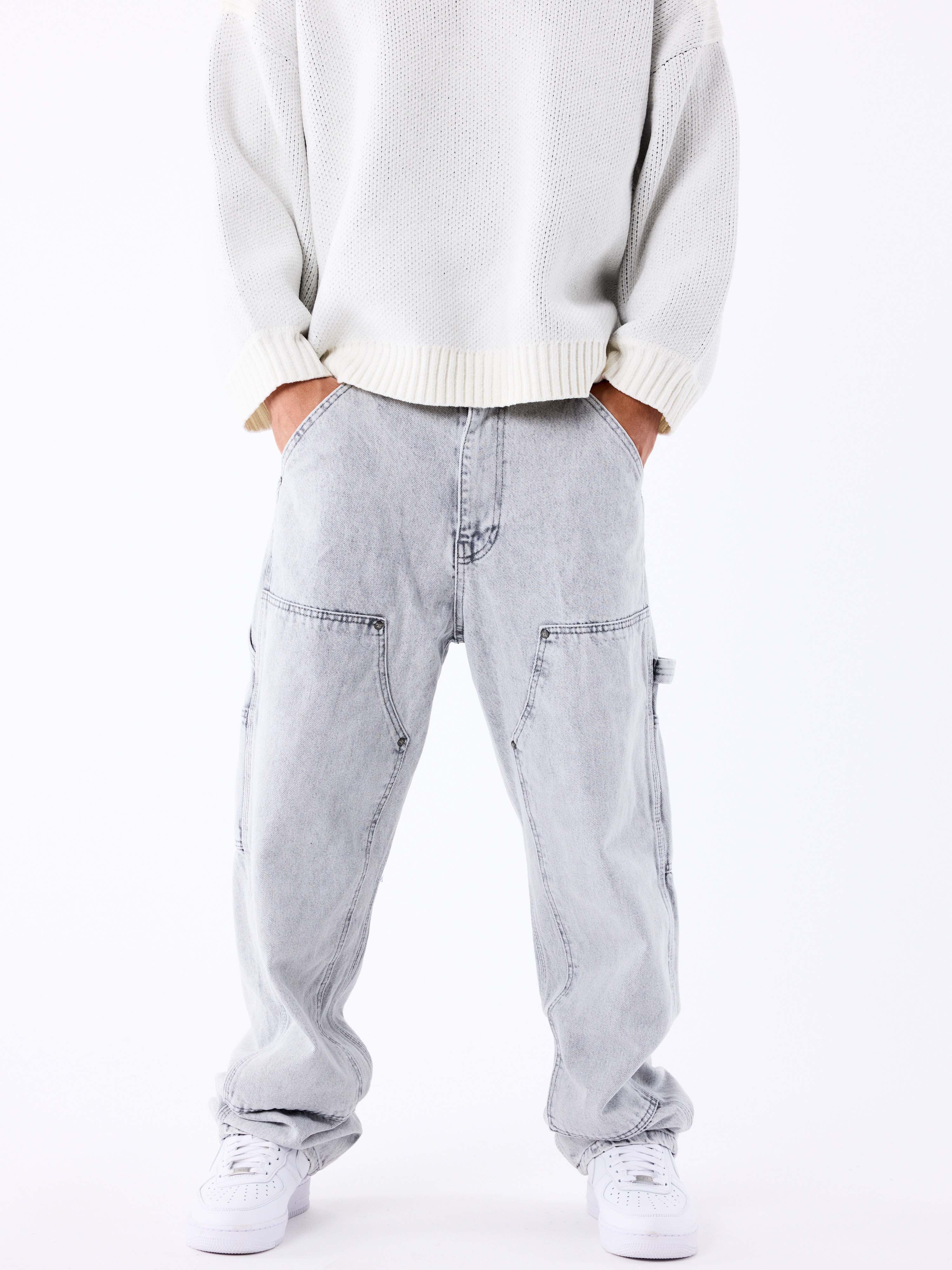 Jeans ample à détails charpentier - Image 3