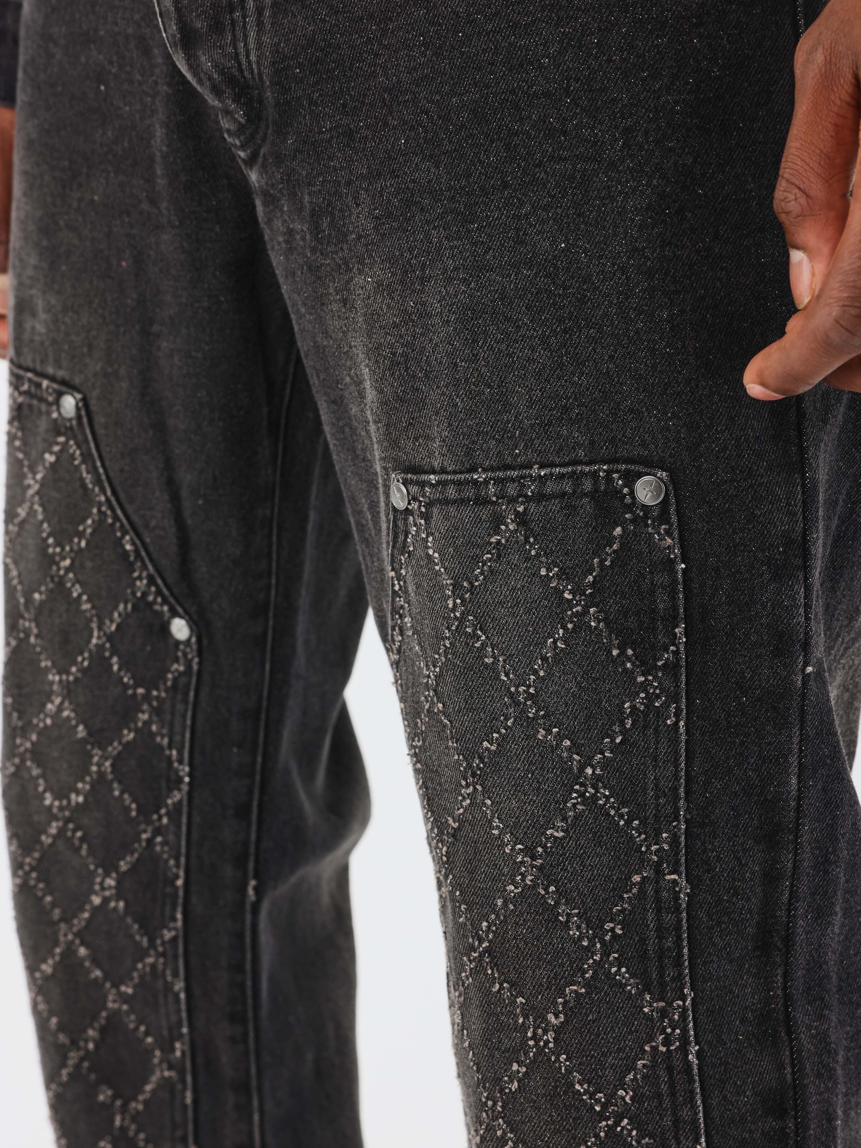 Jeans ample à détails charpentier - Image 6