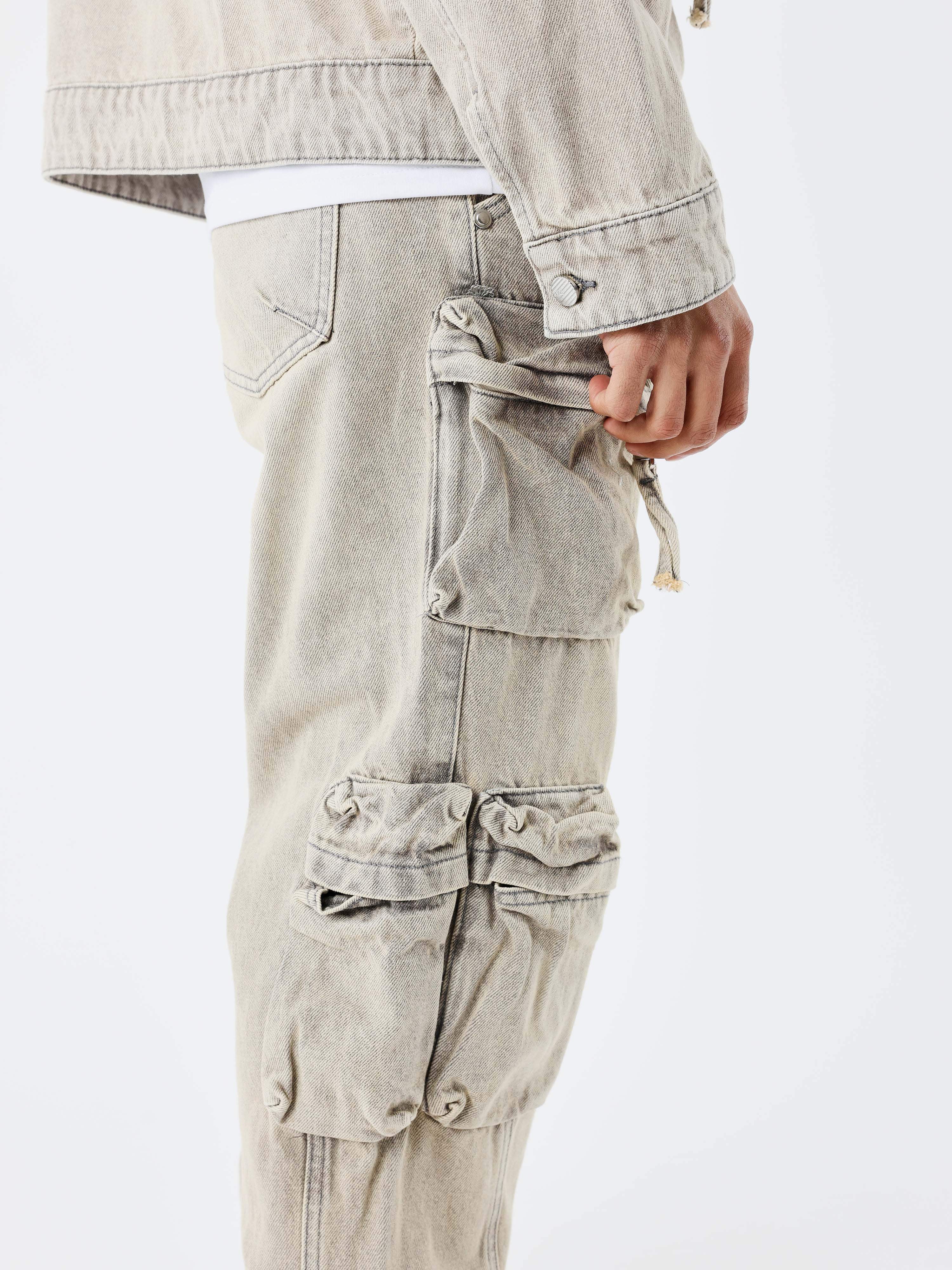 Jeans brute workwear multi-poches - Image 5