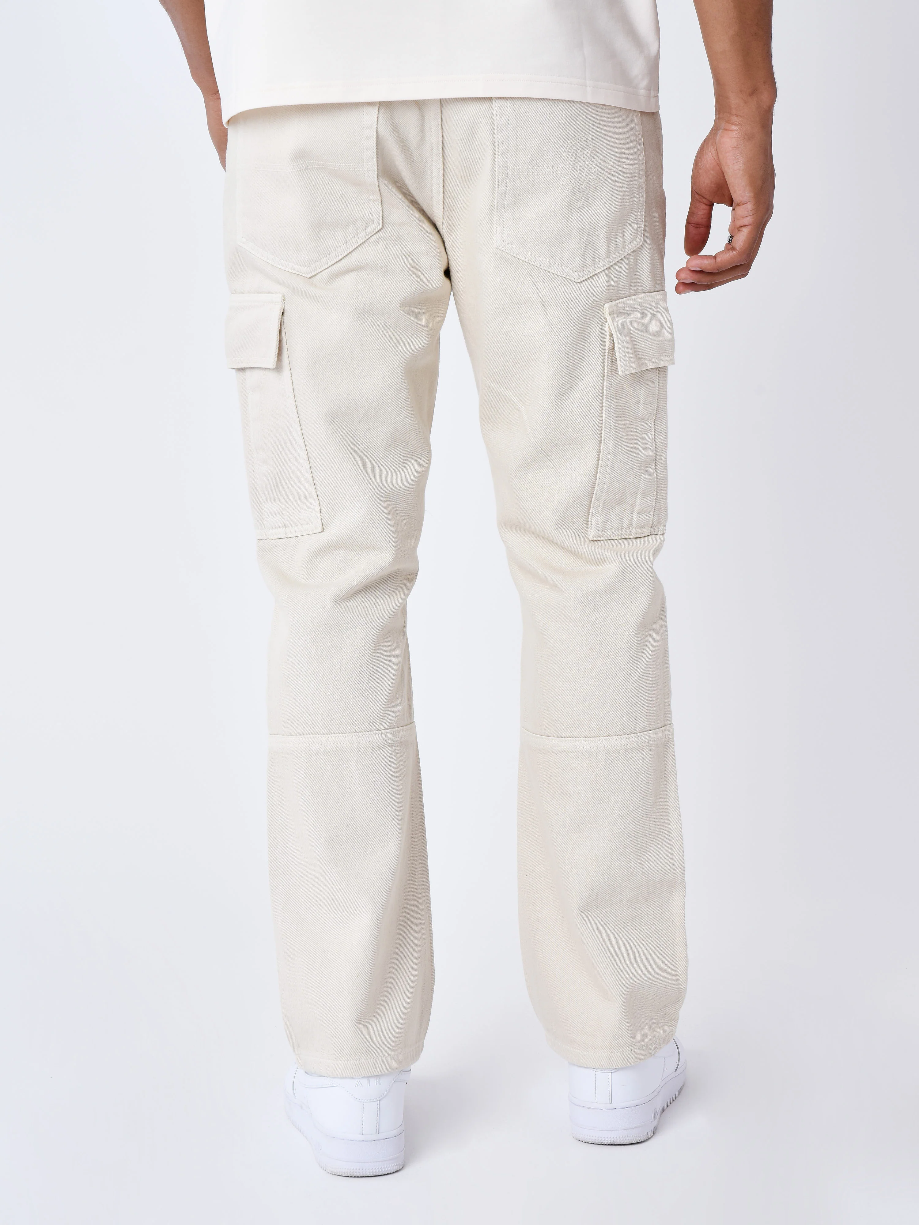 Jeans flare a découpes - Image 3