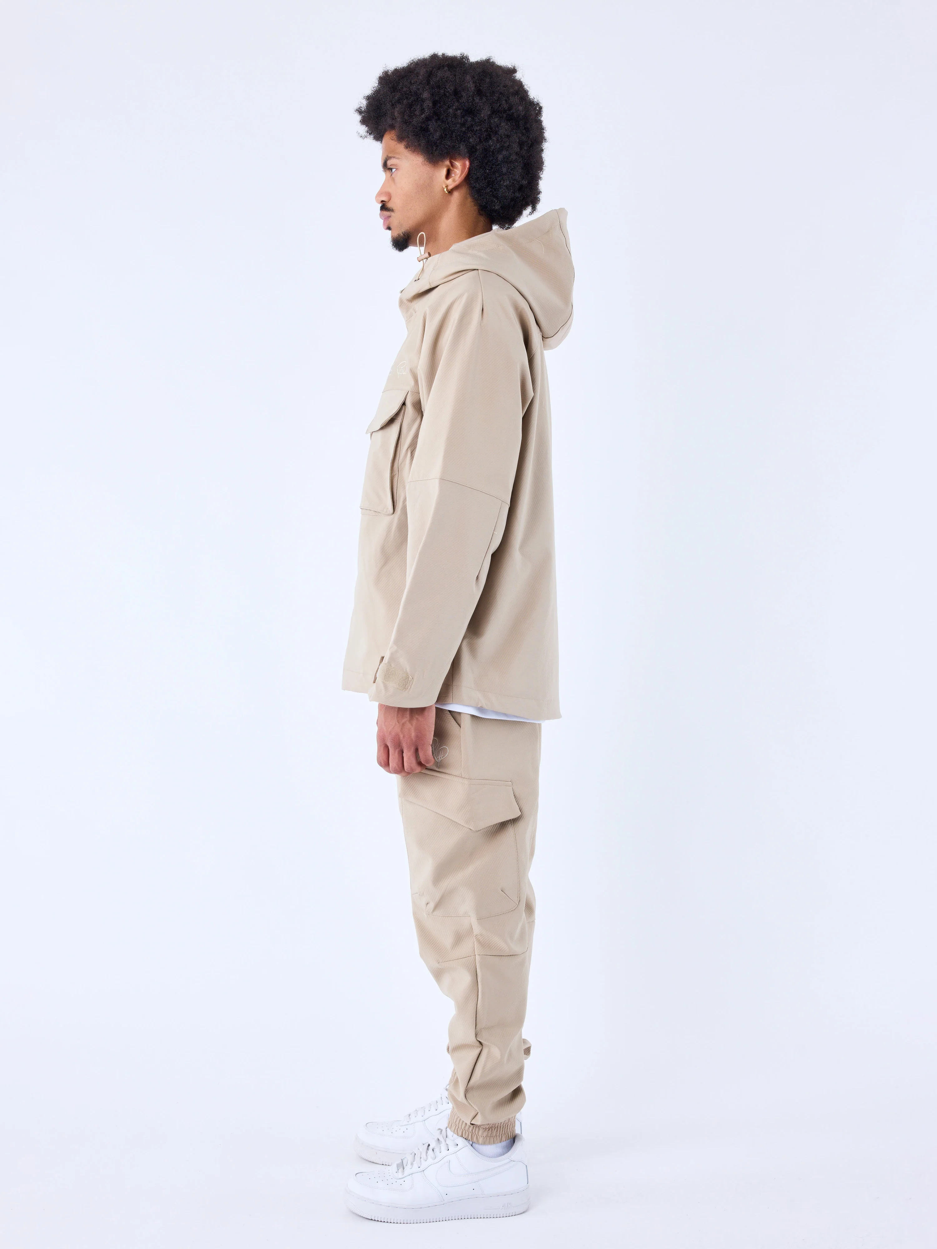 Pantalon cargo cotelé a poches - Image 4