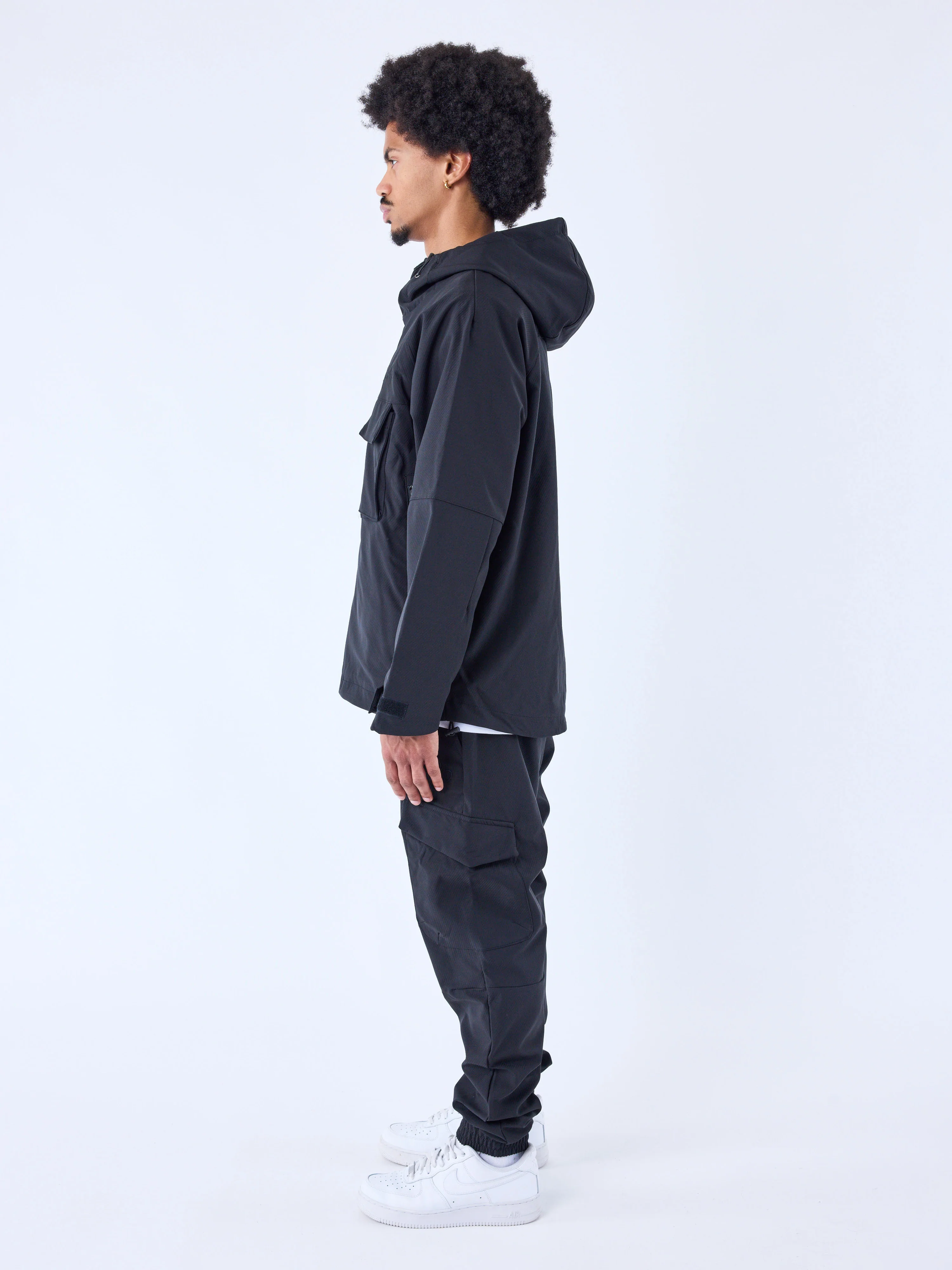 Pantalon cargo cotelé a poches - Image 4