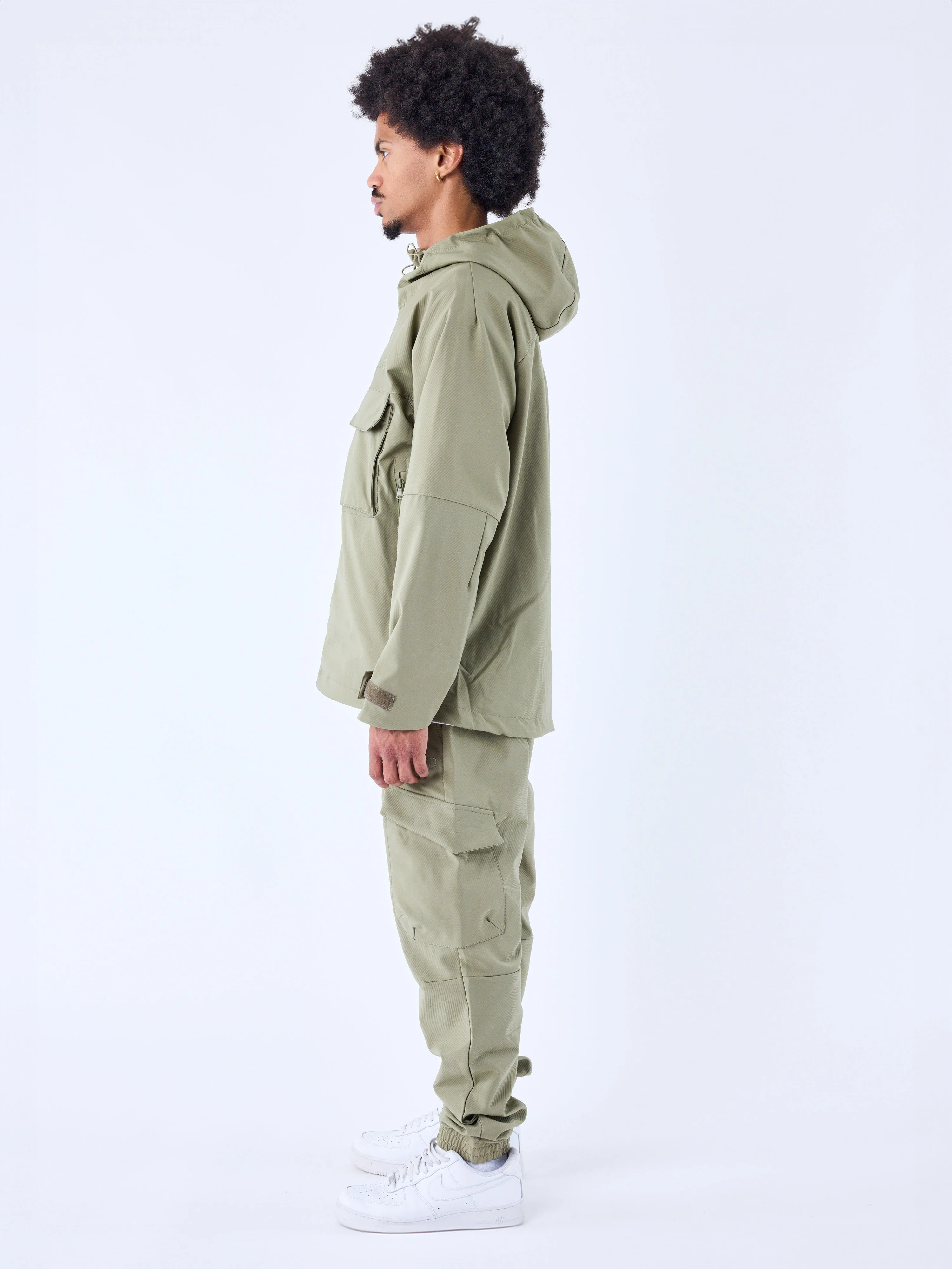 Pantalon cargo cotelé a poches - Image 4