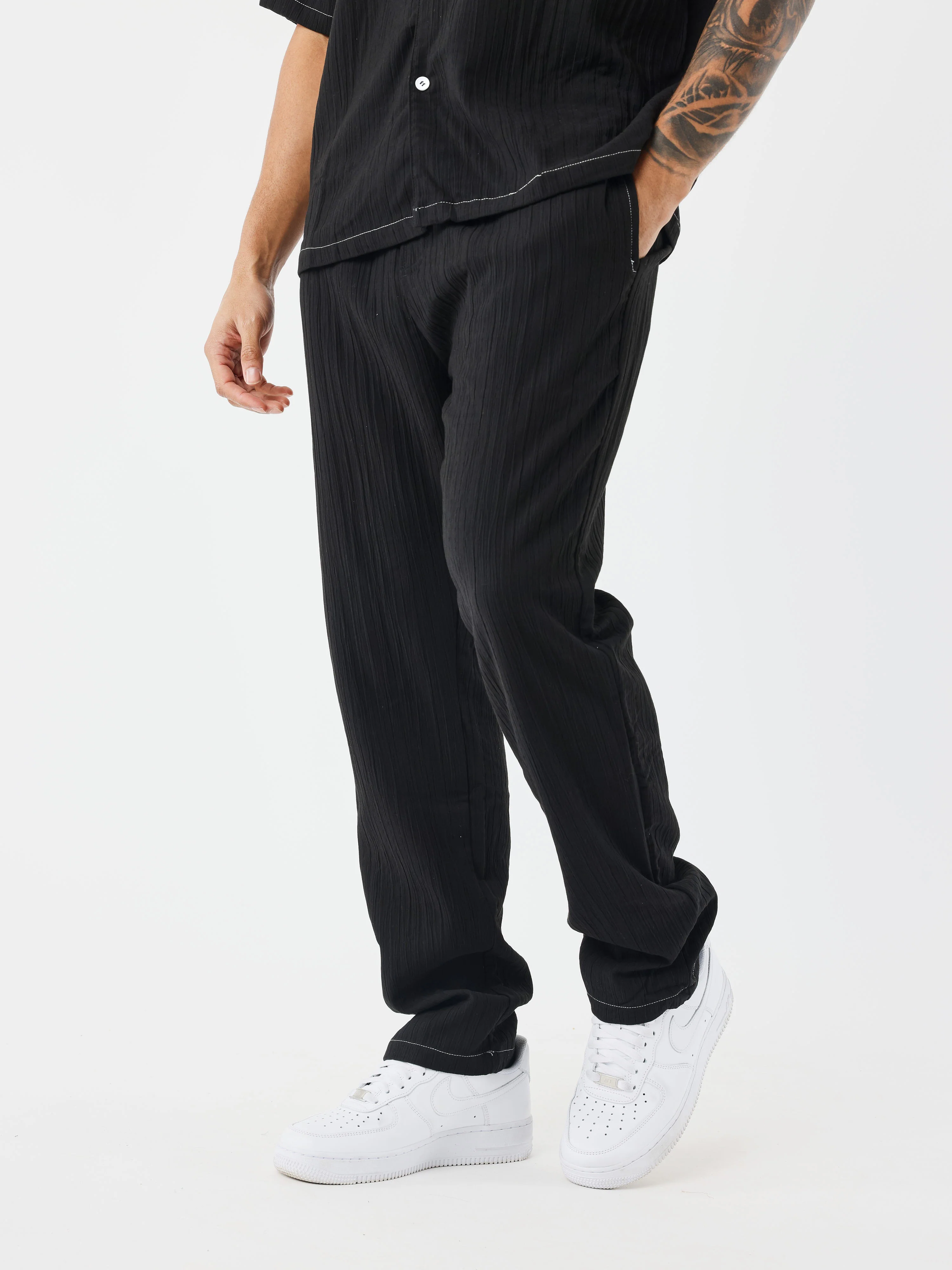 Pantalon décontractée plissée - Image 3