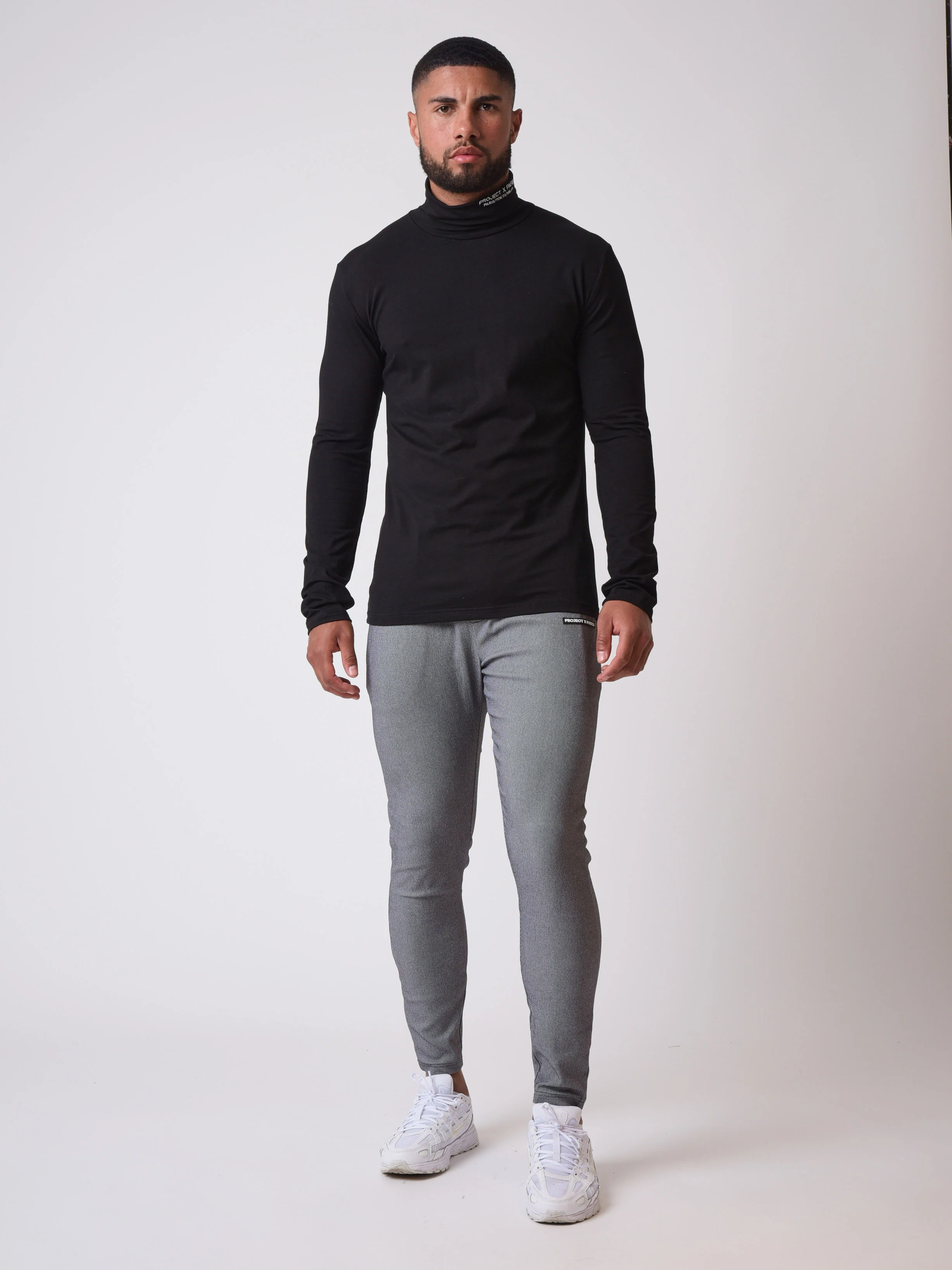 Pantalon slim texturé - Image 2
