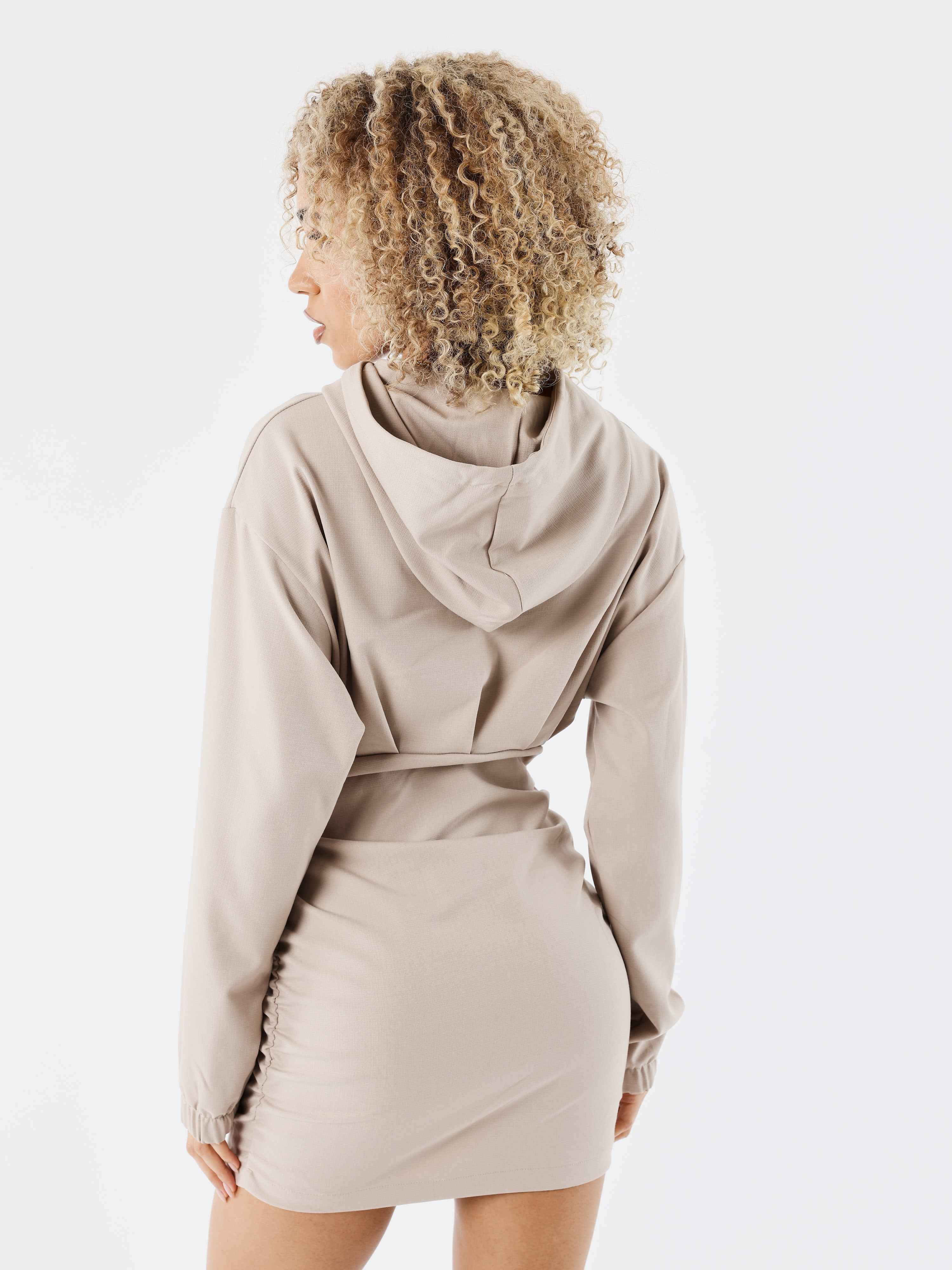 Robe à capuche manches longues - Image 3