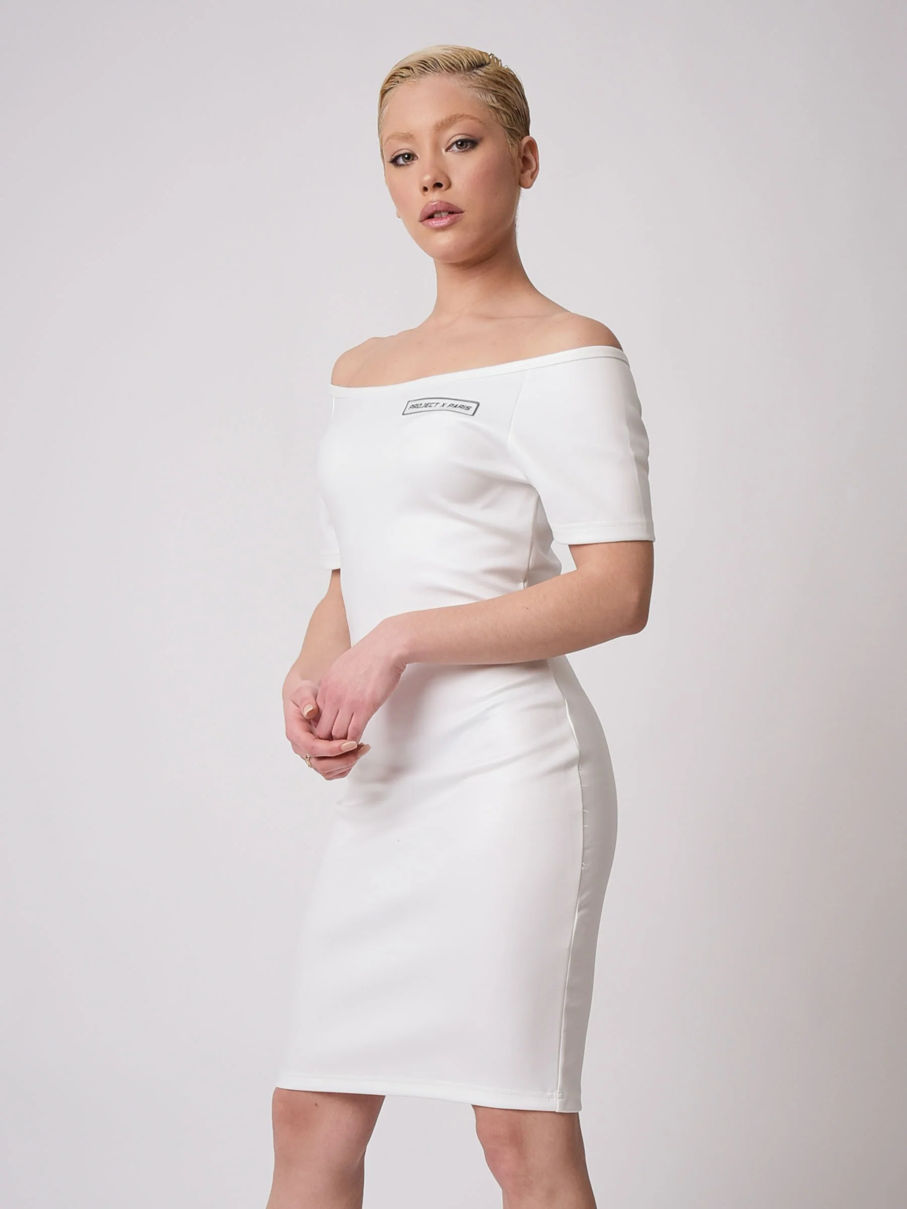 Robe épaule dénudé - Image 3