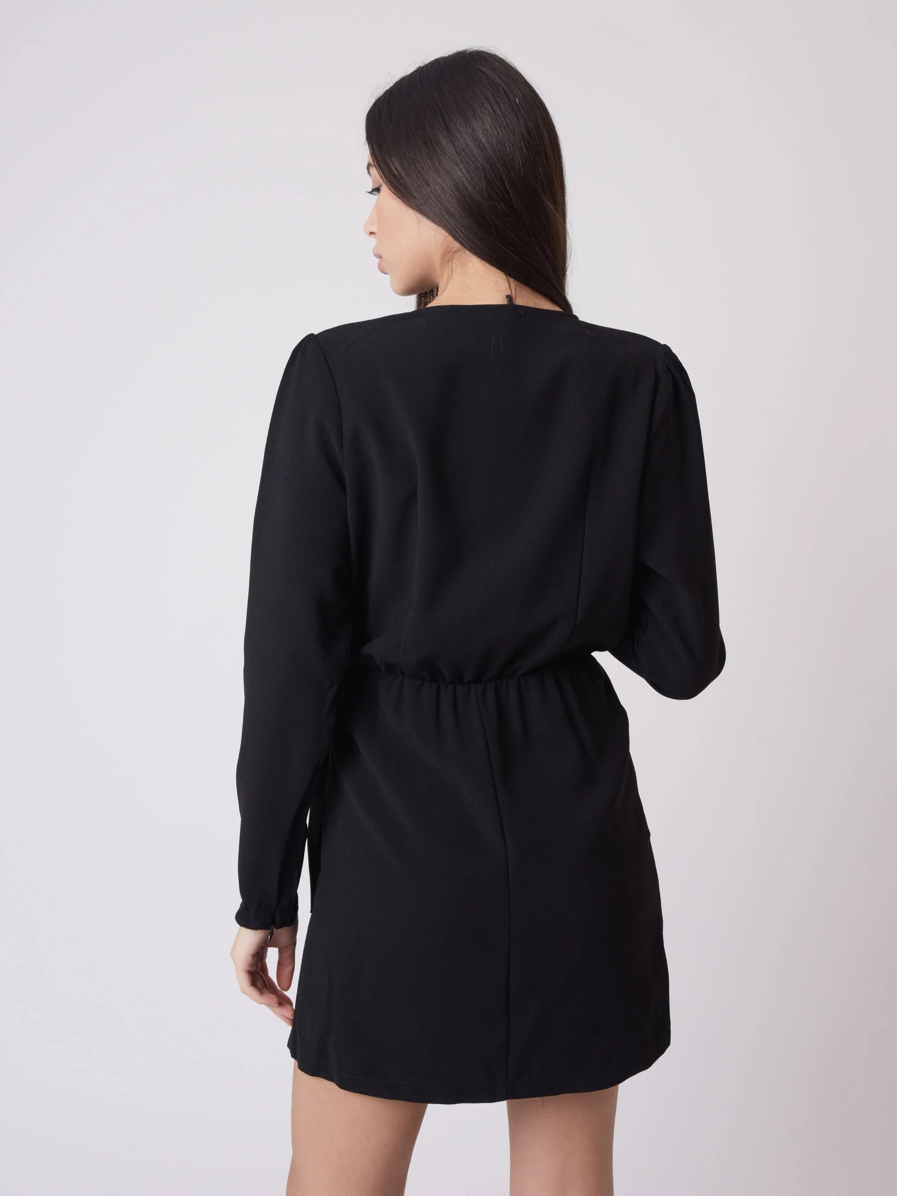 Robe portefeuille avec noeud - Image 4