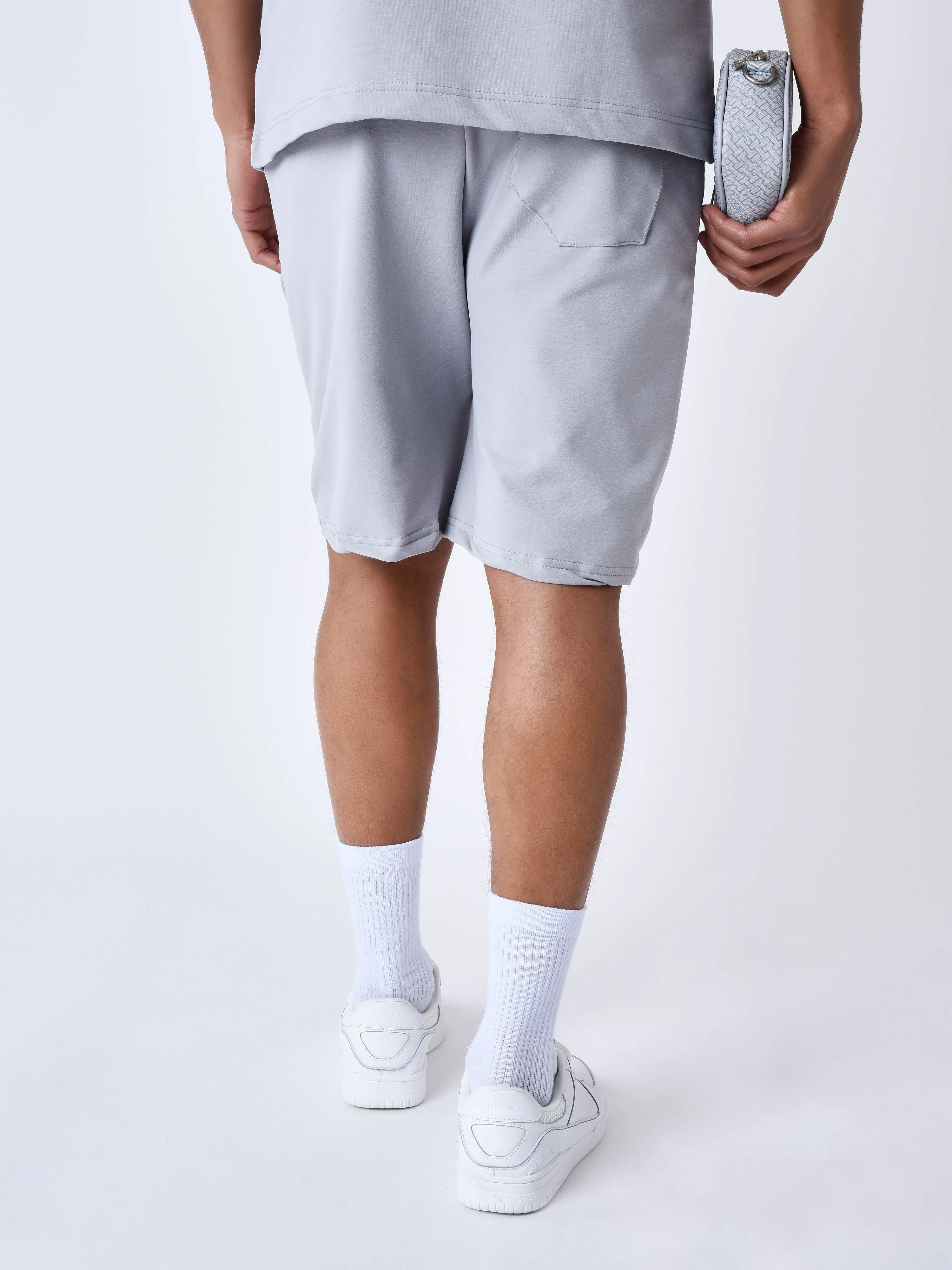 Short classique brodé Signature - Image 3