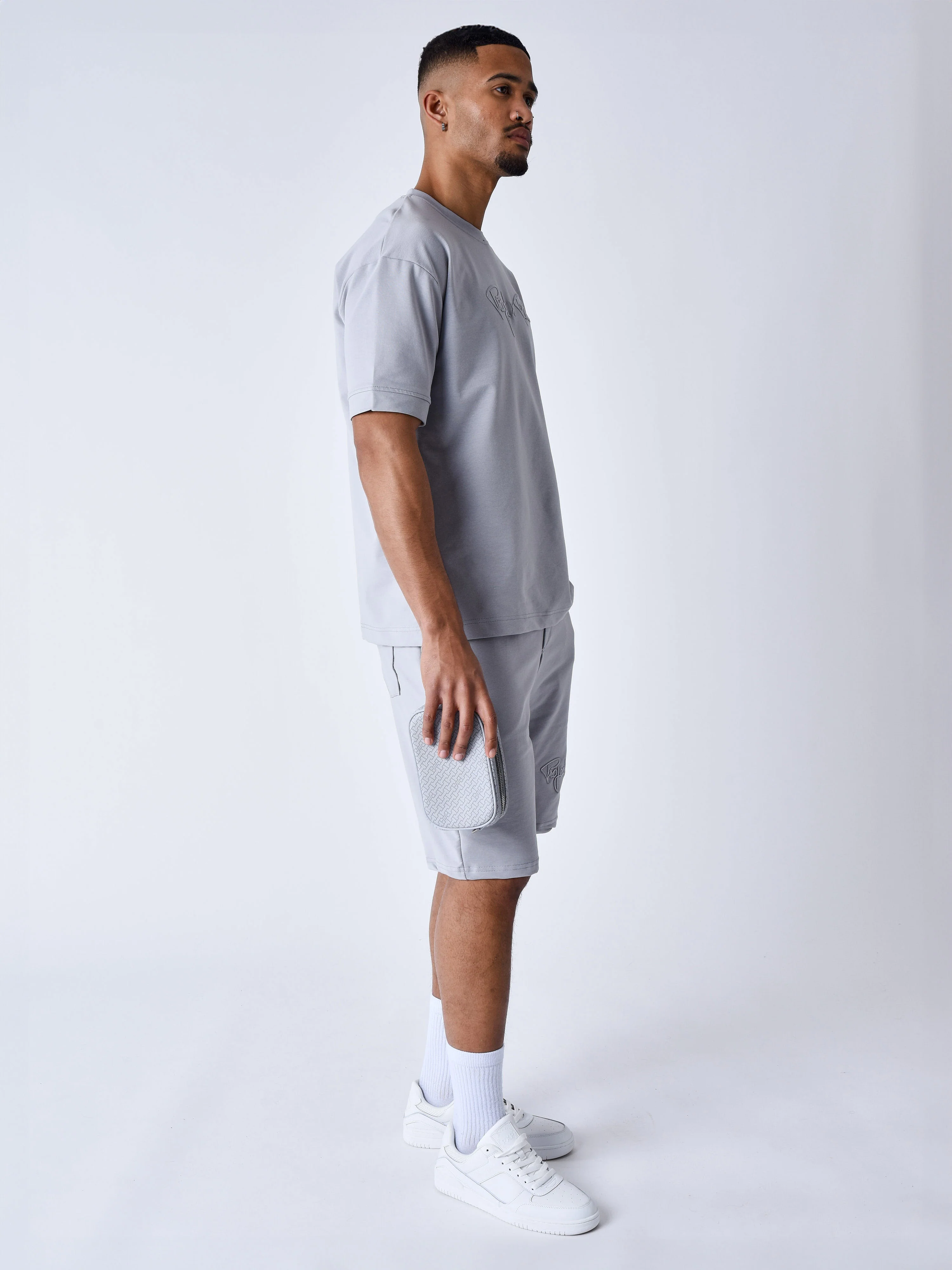 Short classique brodé Signature - Image 5