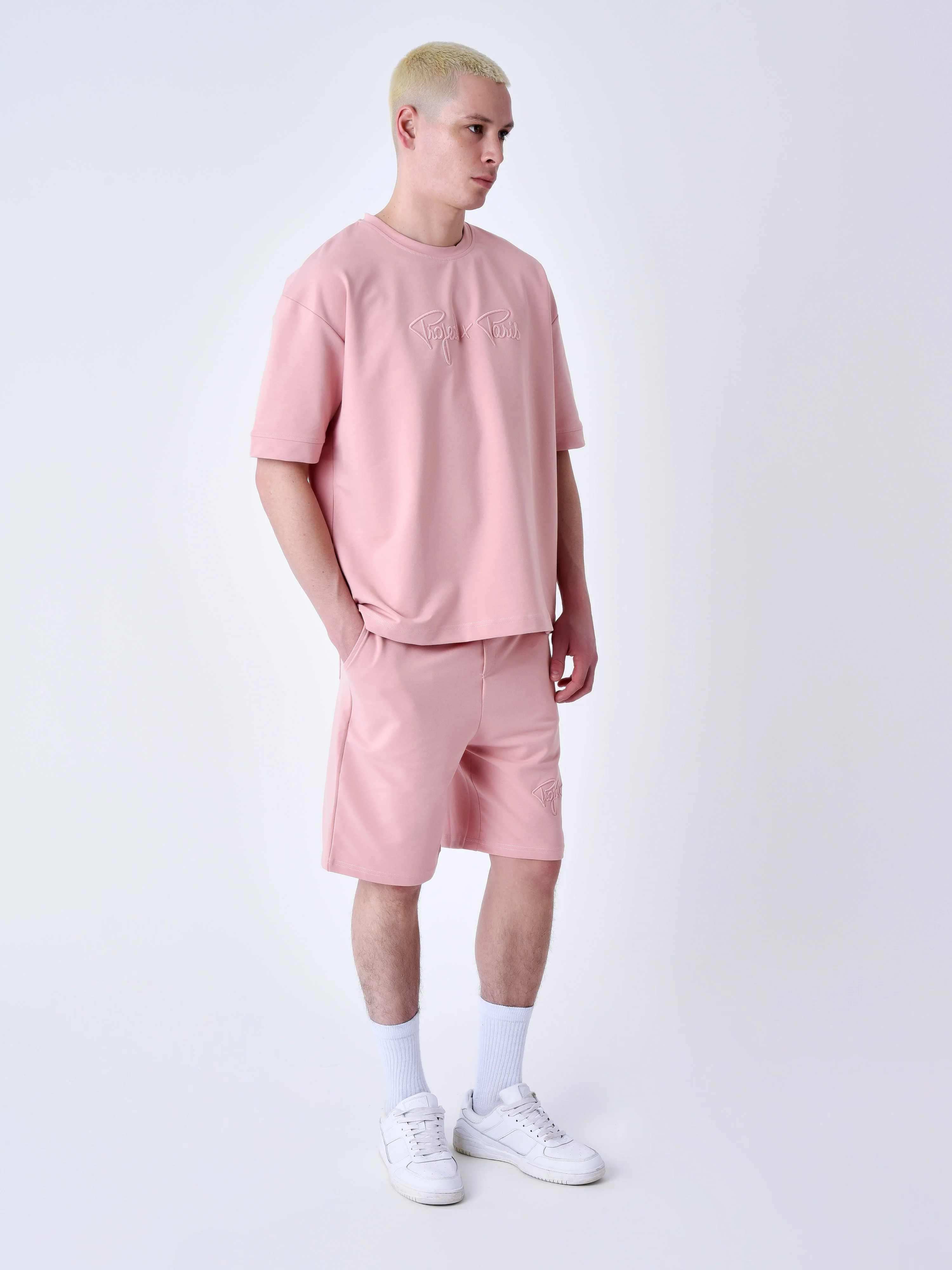Short classique brodé Signature - Image 5